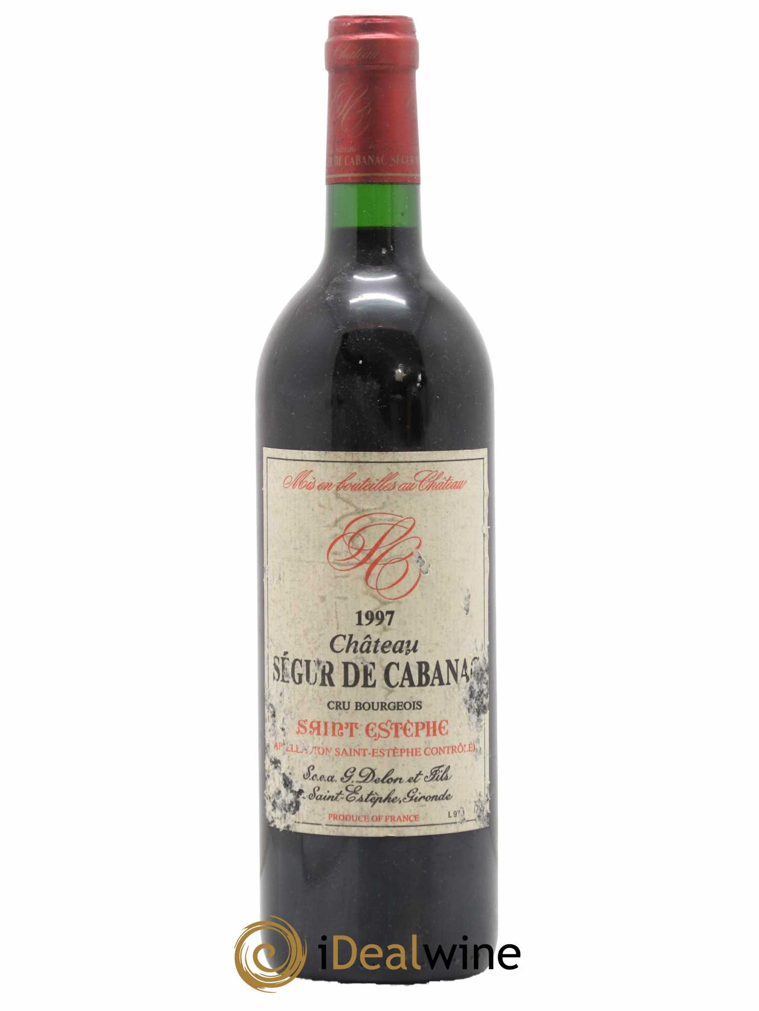Château Ségur de Cabanac Cru Bourgeois 1997 - Lot de 1 bouteille - 0