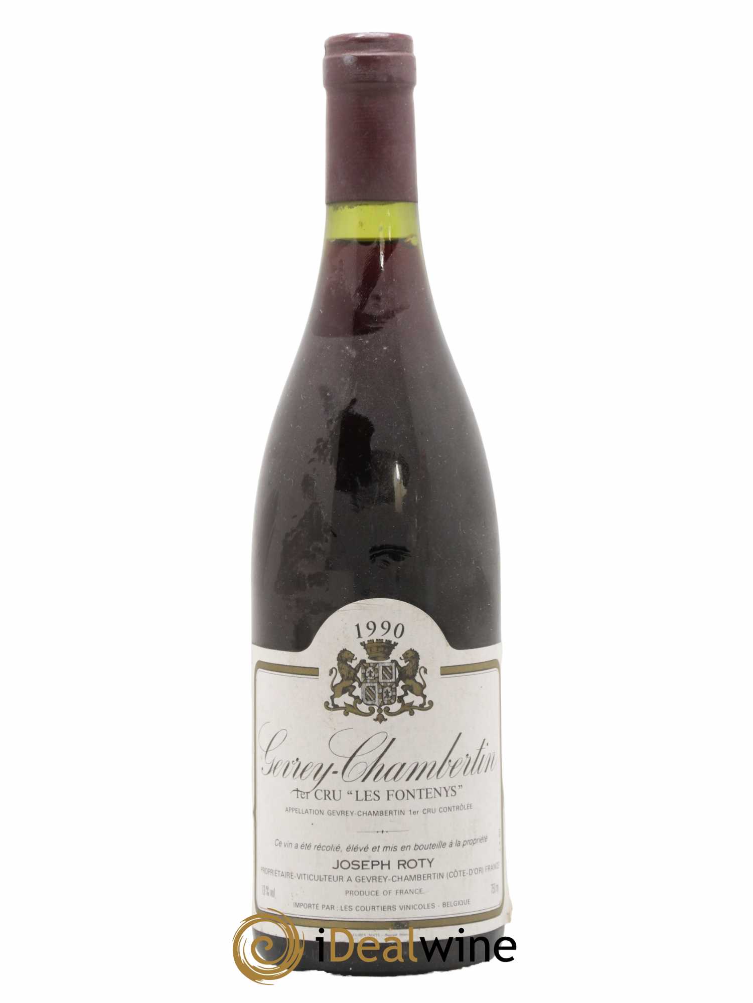 Gevrey-Chambertin 1er Cru Les Fontenys Joseph Roty (Domaine) 1990 - Lot de 1 bouteille - 0