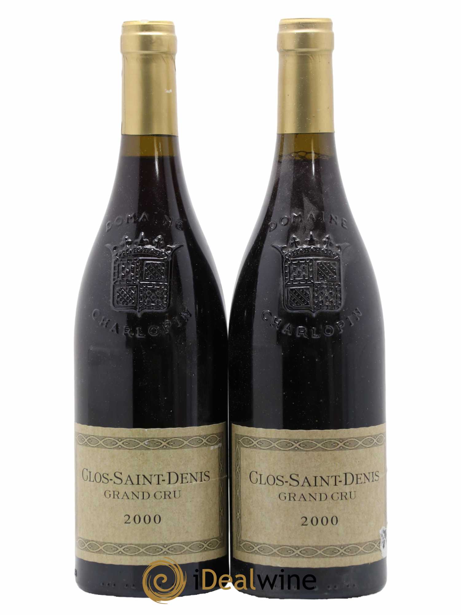 Clos Saint-Denis Grand Cru Charlopin-Parizot 2000 - Lot de 2 bouteilles - 0