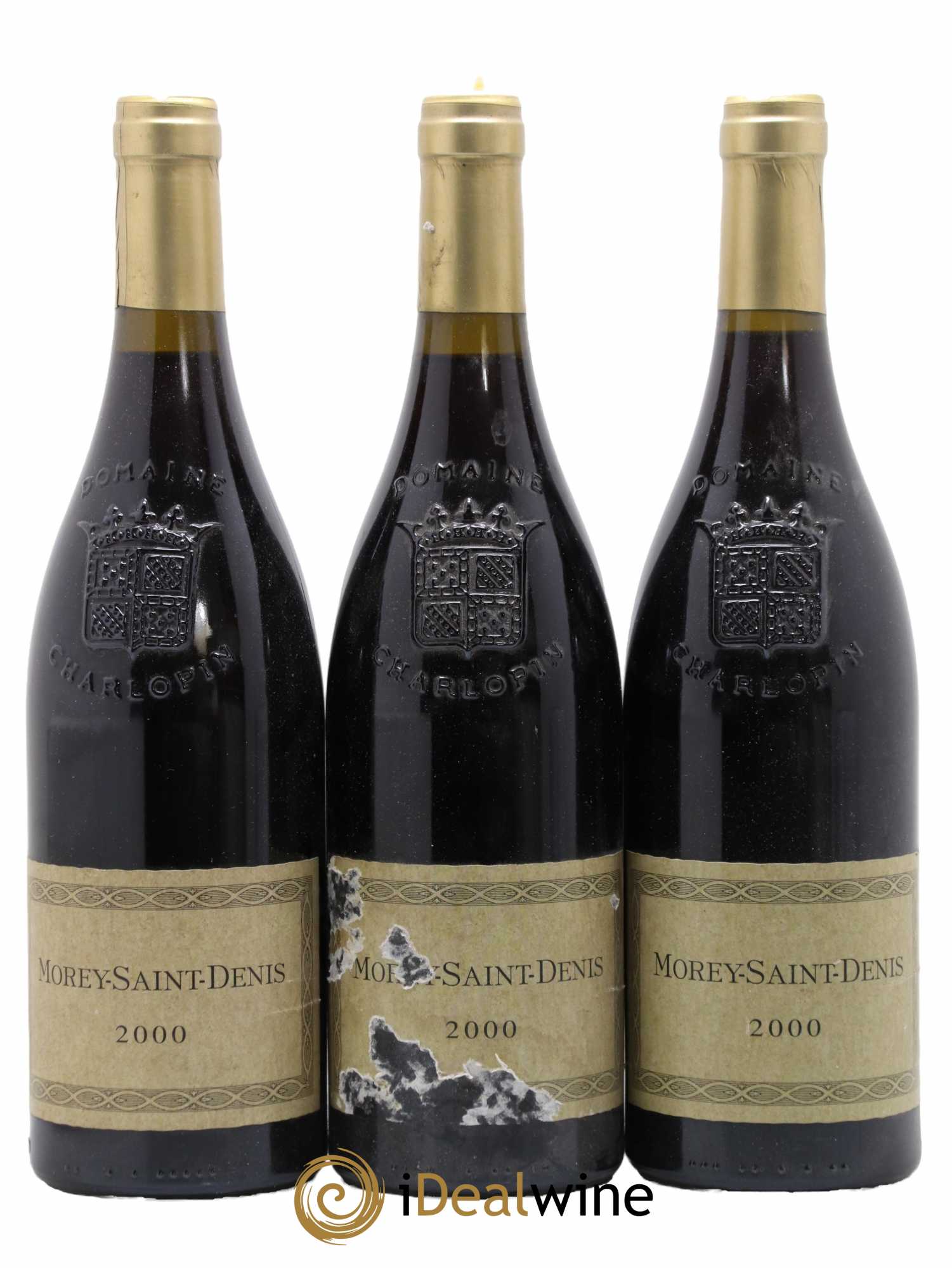 Morey-Saint-Denis Charlopin-Parizot 2000 - Lot de 3 bouteilles - 0