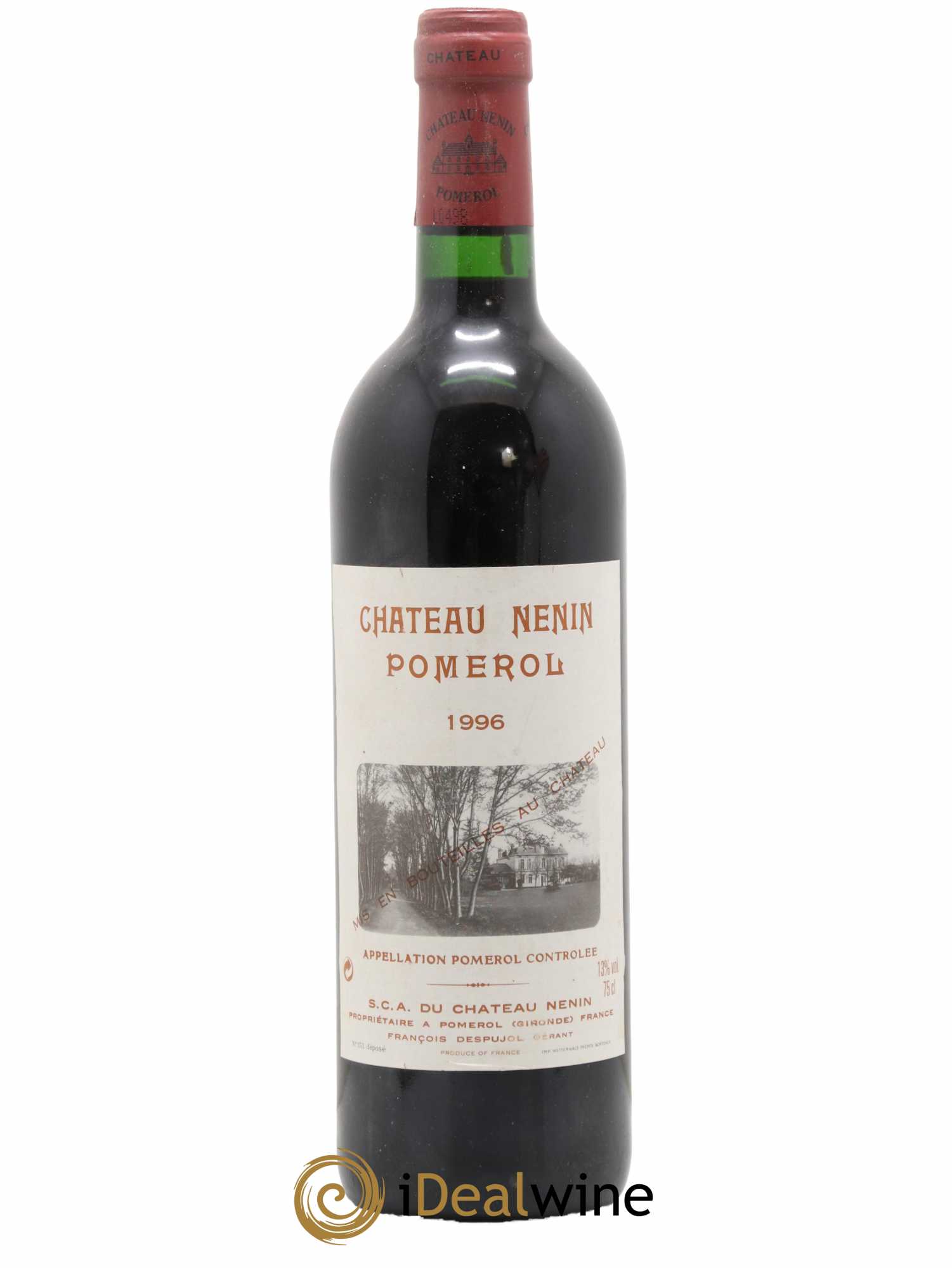 Château Nenin 1996 - Lot de 1 bouteille - 0