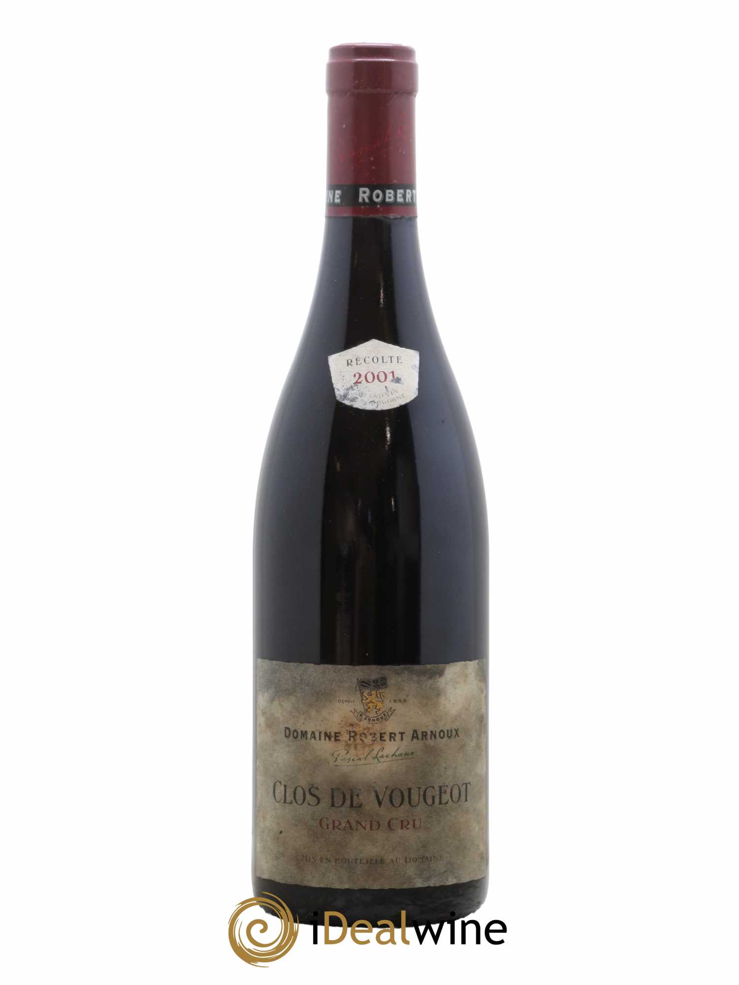 Clos de Vougeot Grand Cru Arnoux-Lachaux (Domaine) 2001 - Lot de 1 bouteille - 0