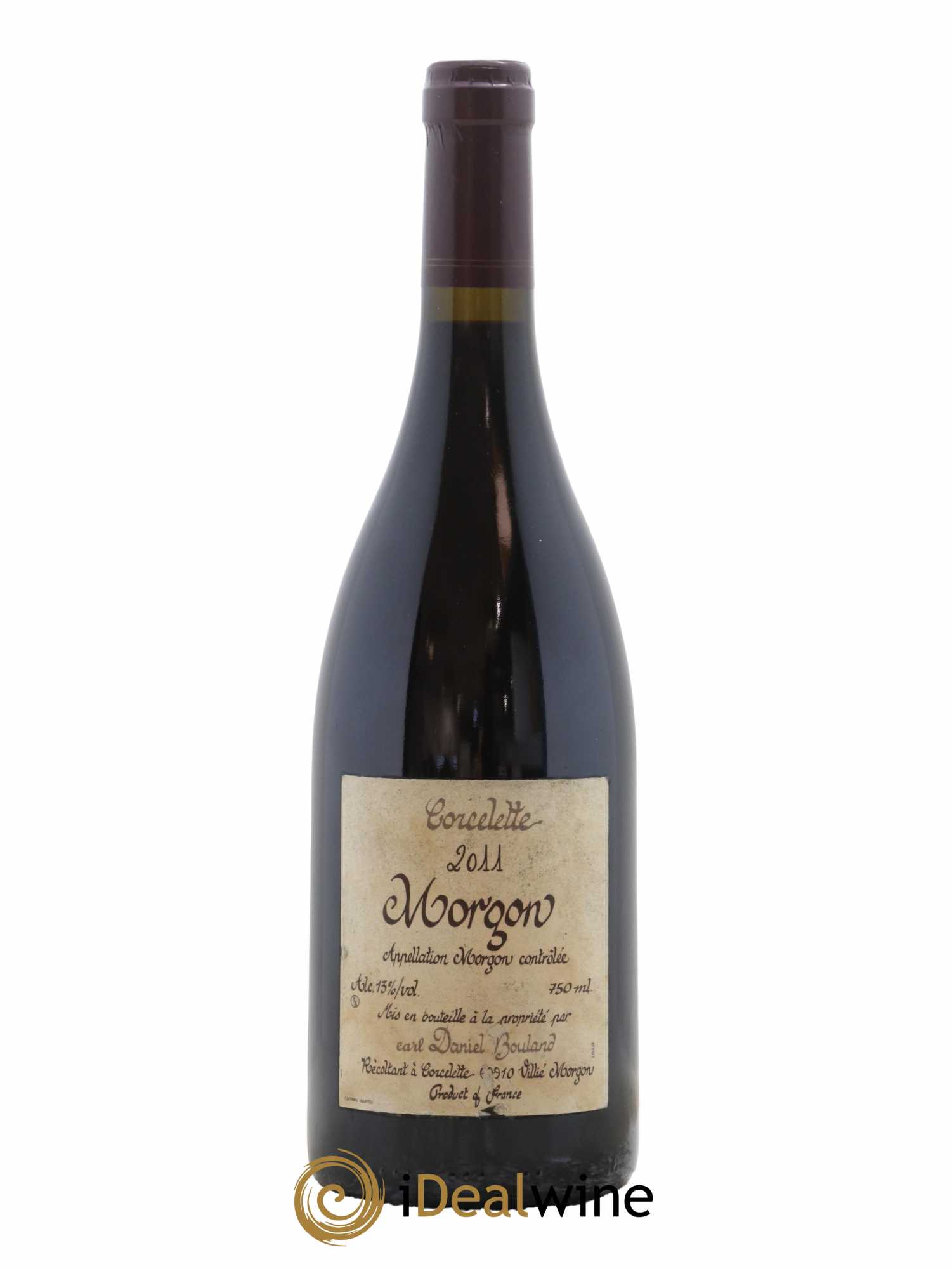 Morgon Corcelette Daniel Bouland (Domaine) 2011 - Lot de 1 bouteille - 0