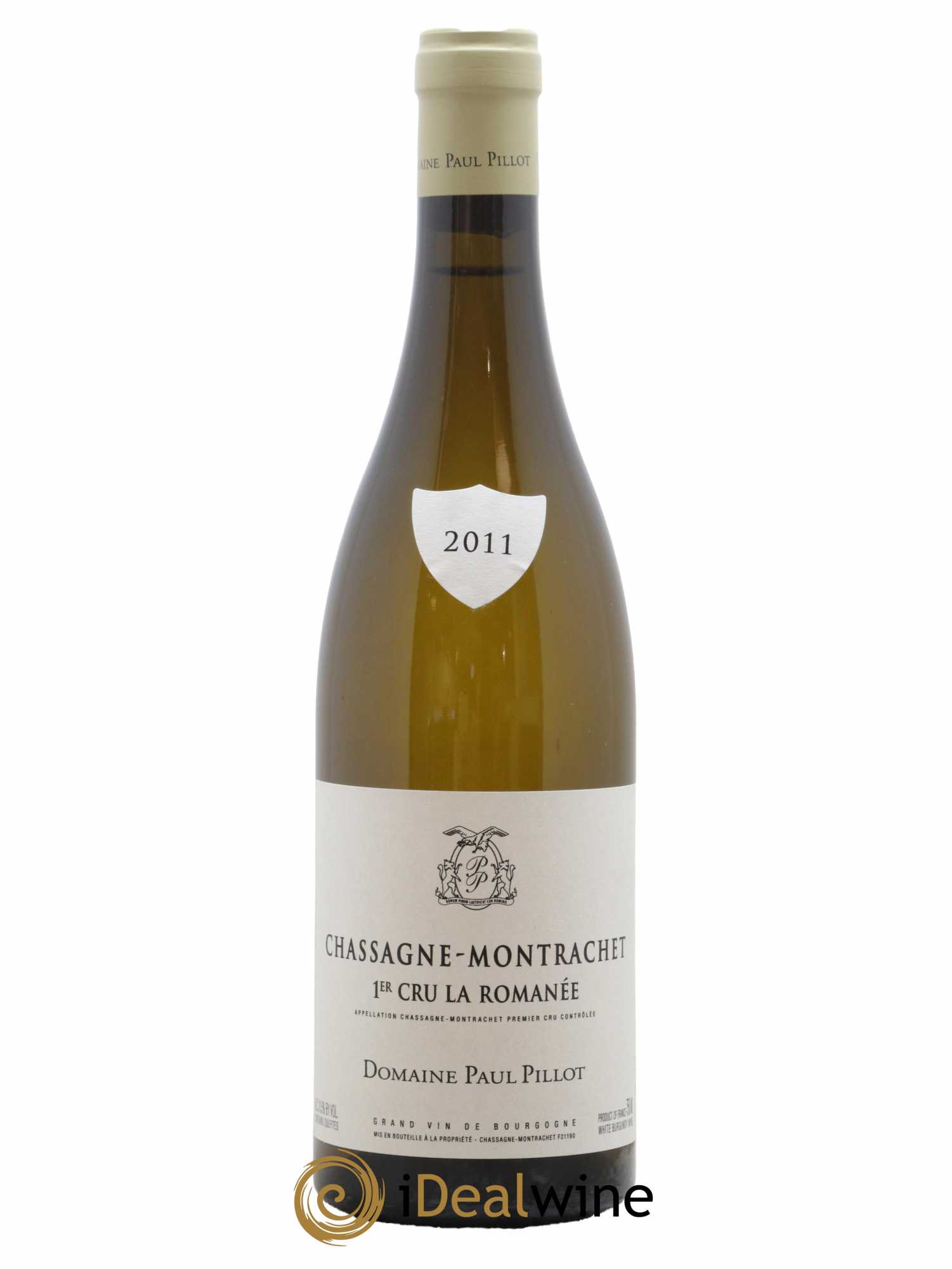 Chassagne-Montrachet 1er Cru La Romanée Paul Pillot (Domaine) 2011 - Lot de 1 bouteille - 0