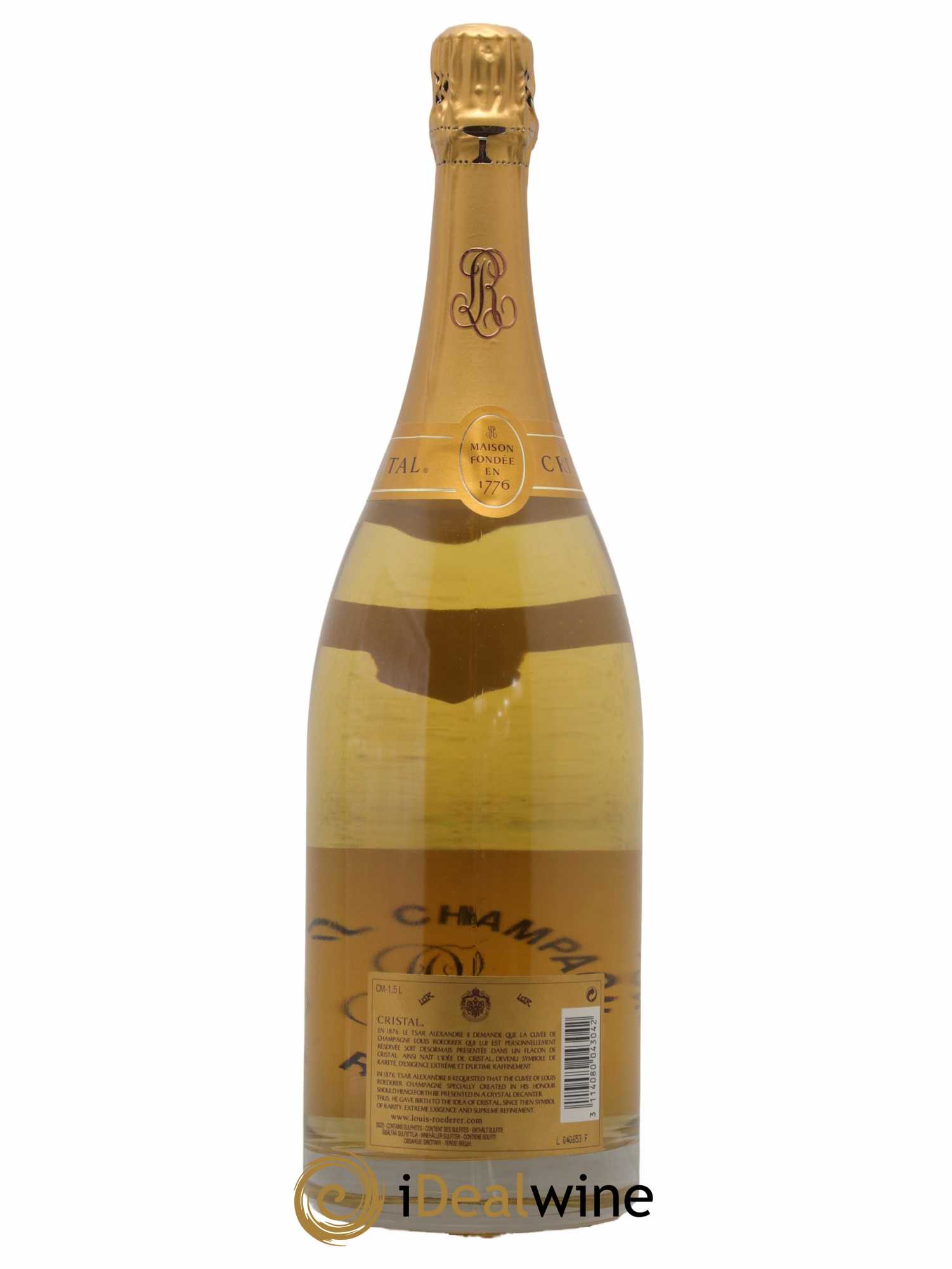 Cristal Louis Roederer 2006 - Lot de 1 magnum - 1
