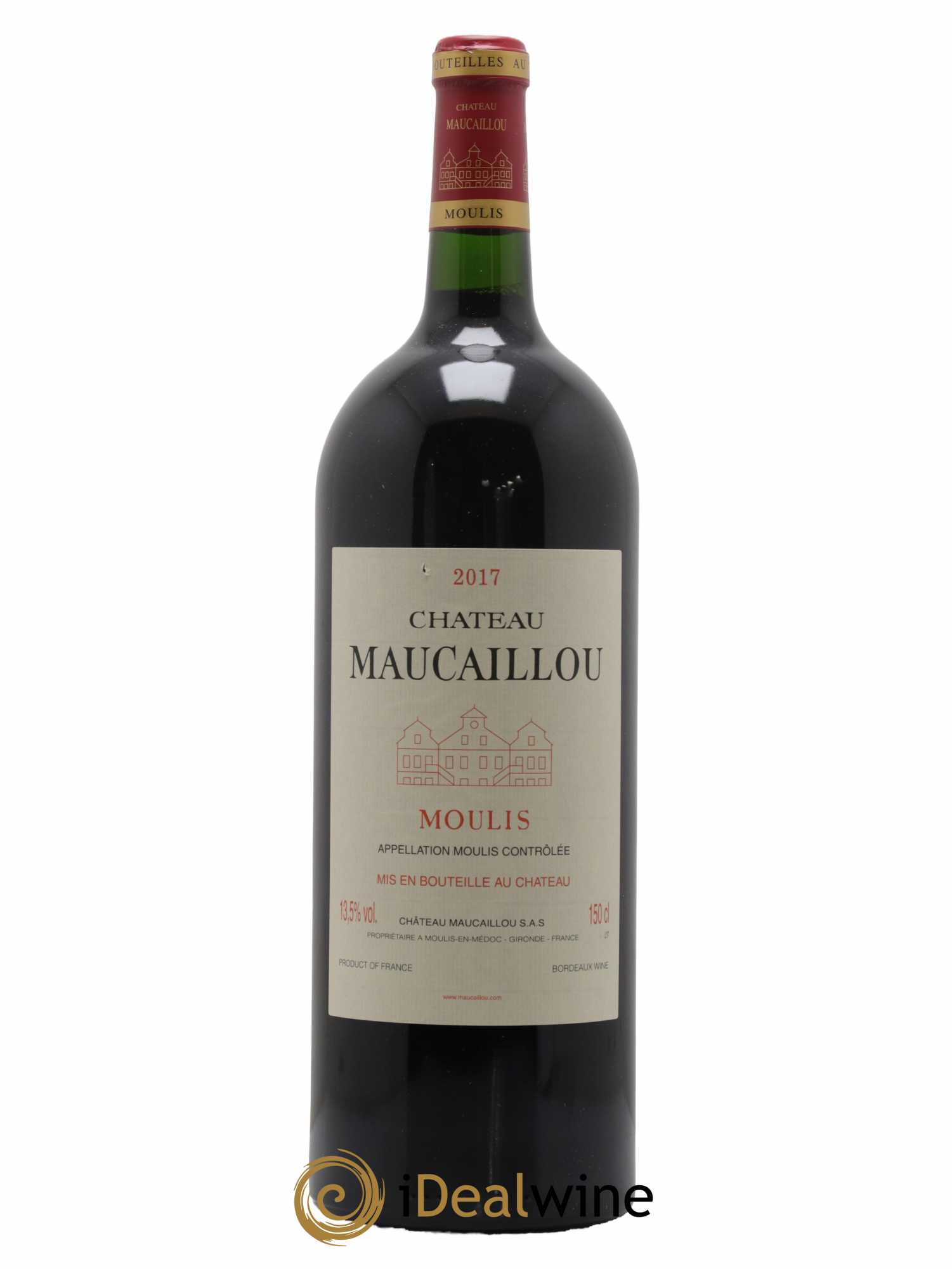 Château Maucaillou 2017 - Lot de 1 magnum - 0