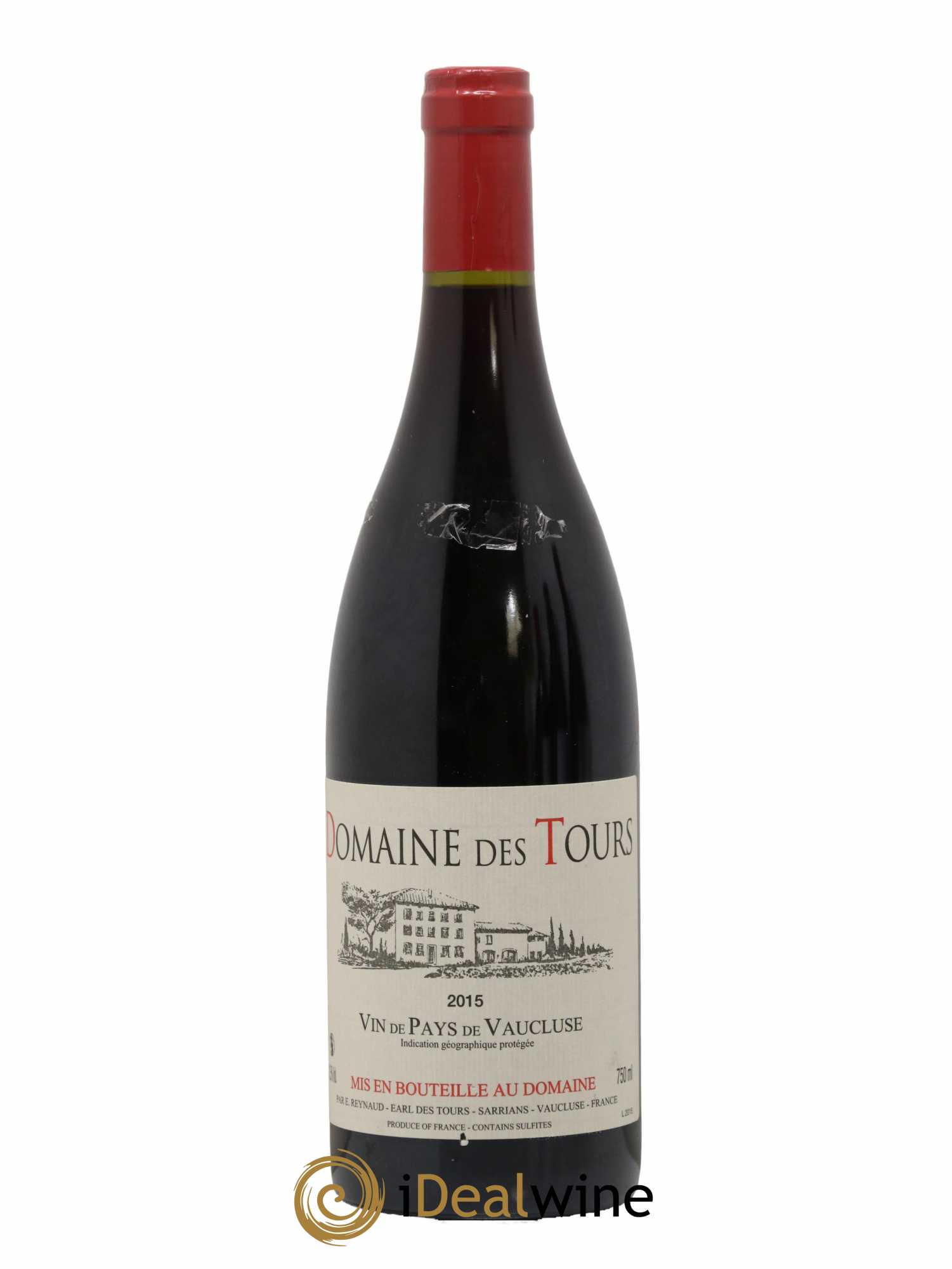 Vaucluse (Vin de Pays de Vaucluse) Domaine des Tours Emmanuel Reynaud 2015 - Lot de 1 bouteille - 0