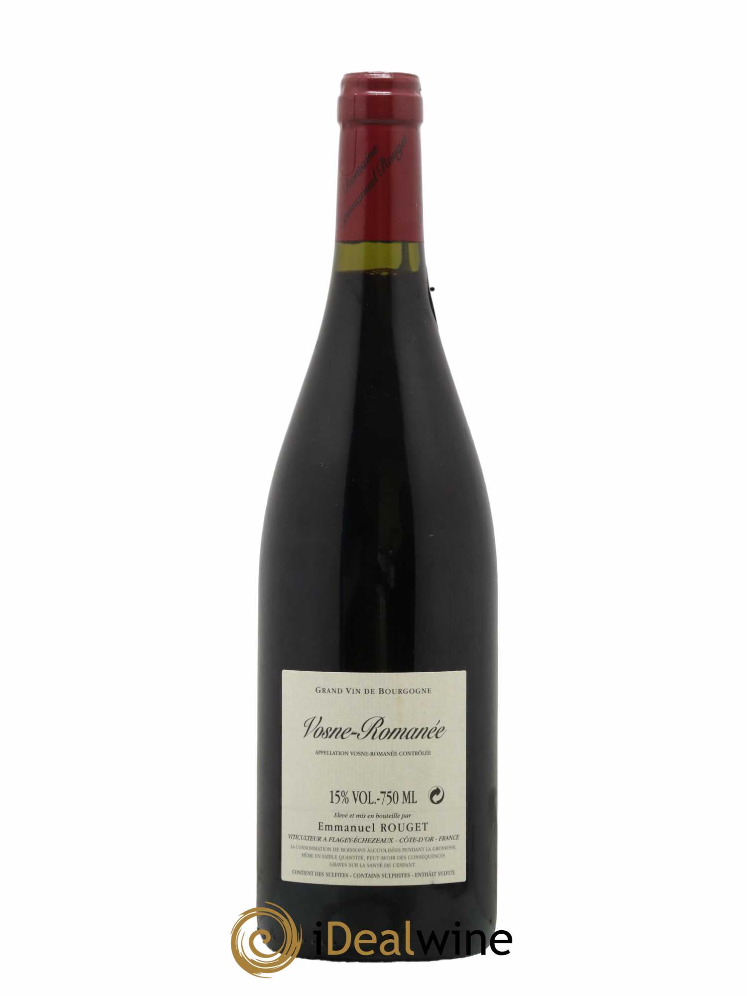 Vosne-Romanée Emmanuel Rouget 2020 - Lot de 1 bouteille - 1