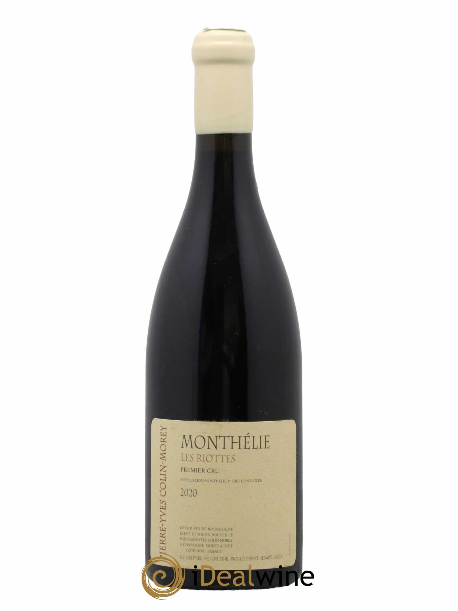 Monthélie 1er Cru Les Riottes Domaine Pierre-Yves Colin Morey 2020 - Lot de 1 bouteille - 0