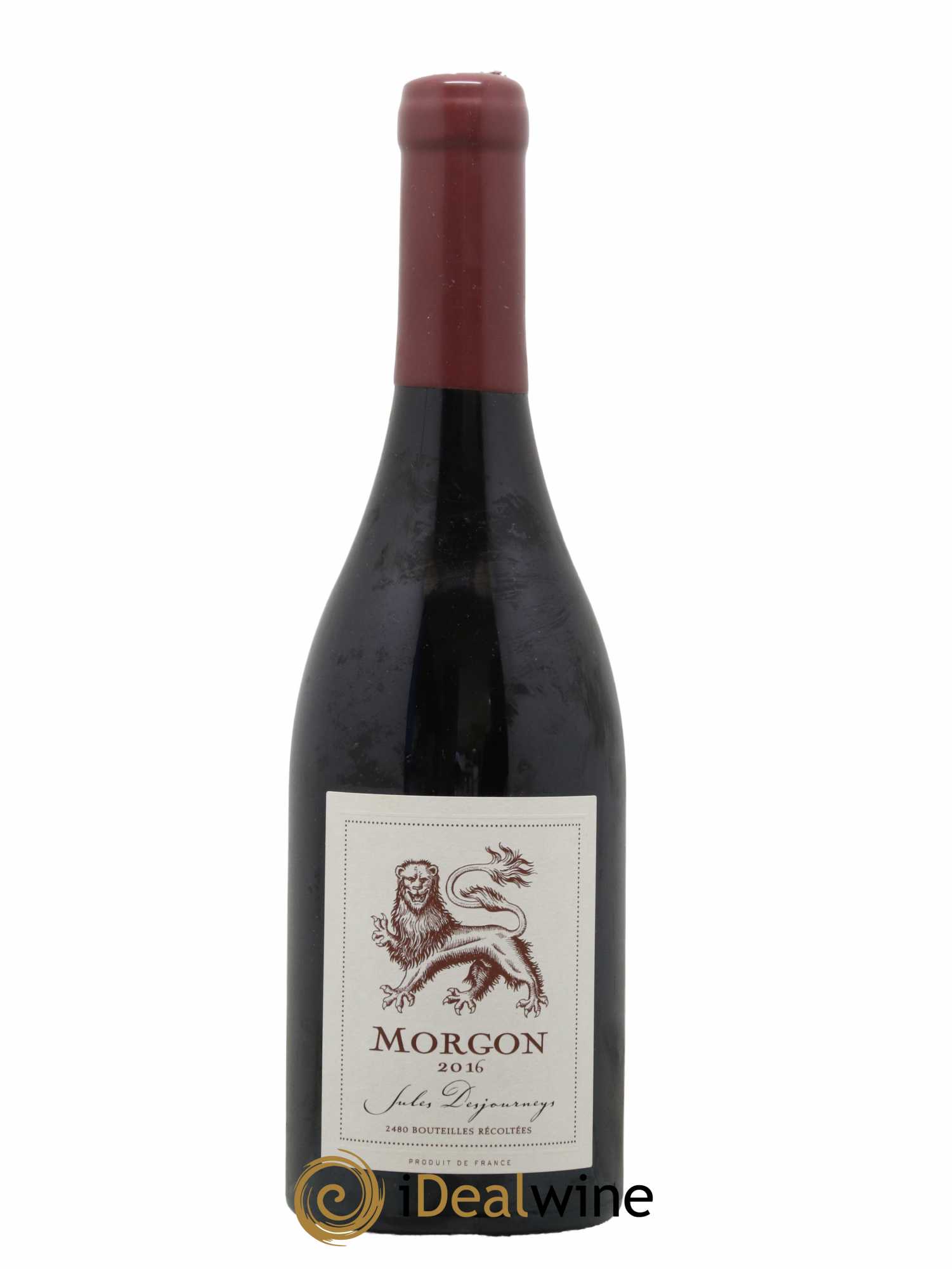 Morgon Jules Desjourneys 2016 - Lot de 1 bouteille - 0
