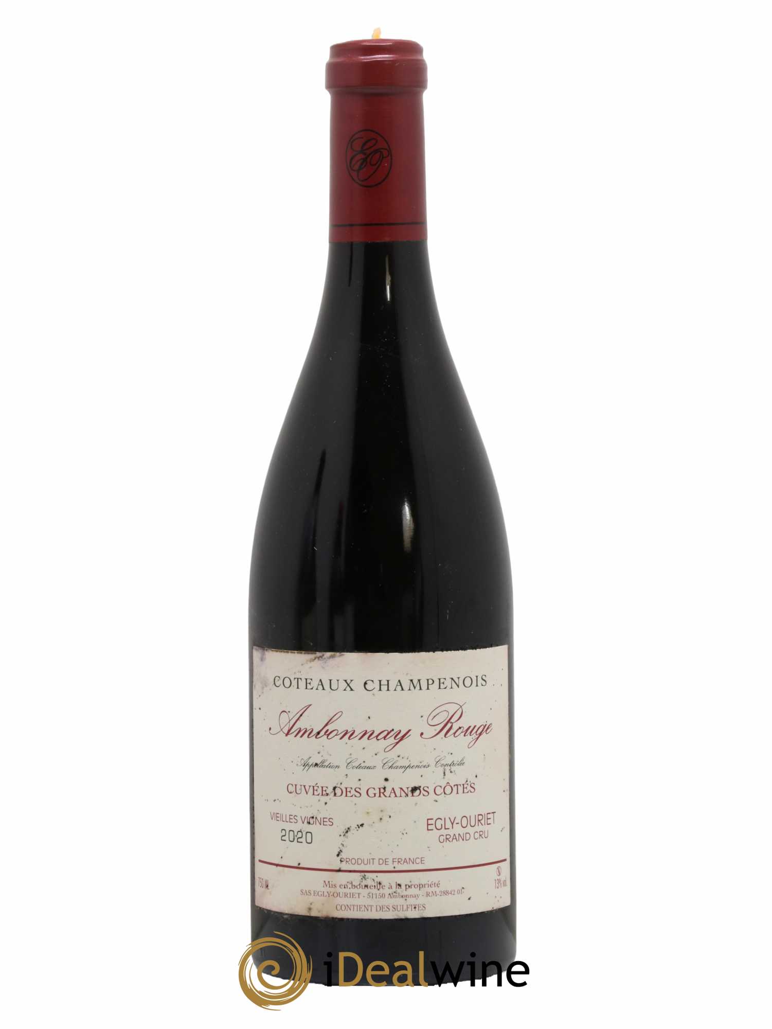 Ambonnay Cuvée des Grands Côtés VV Grand Cru Egly-Ouriet 2020 - Lot de 1 bouteille - 0
