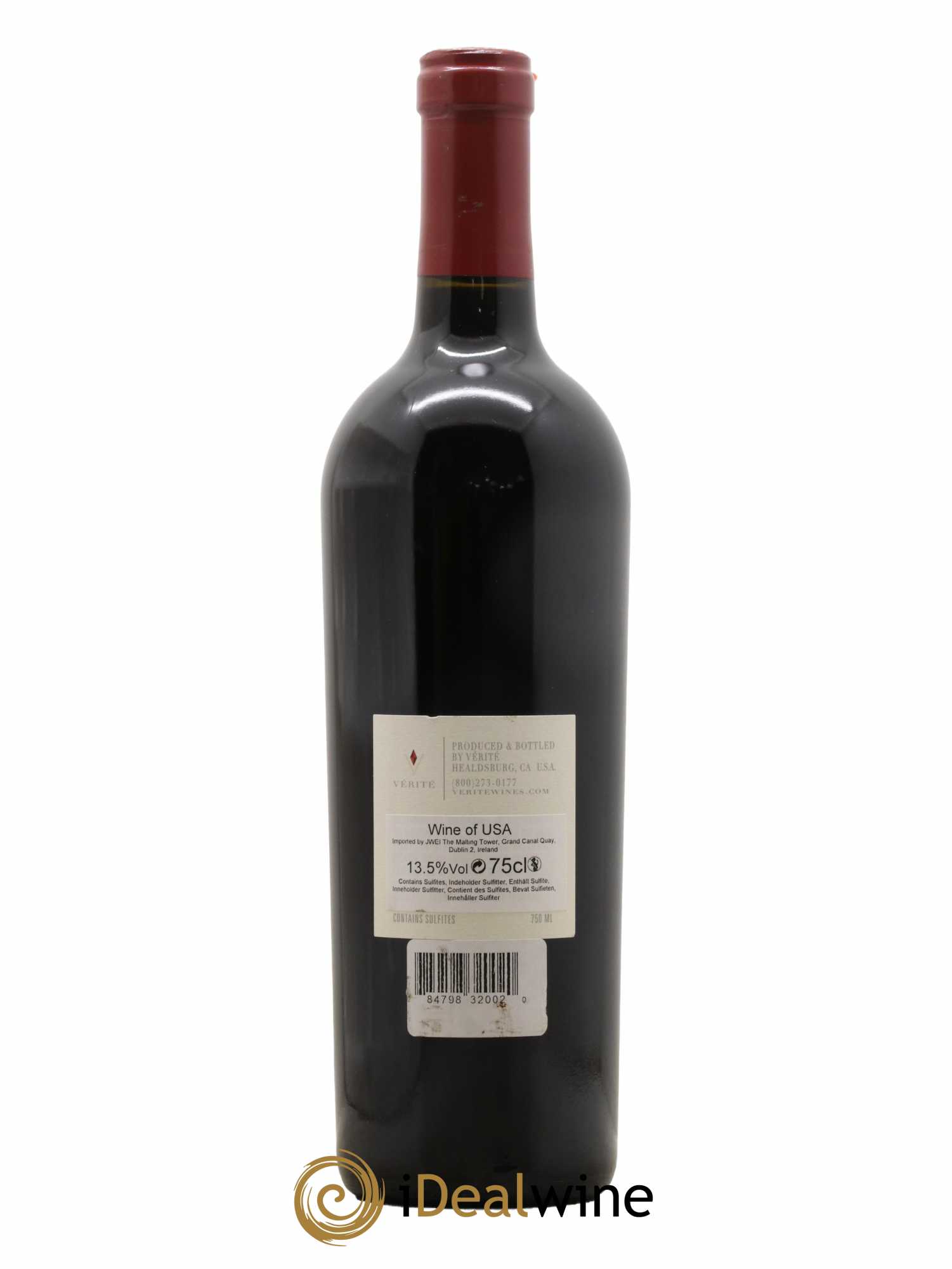 Vins Etrangers Sonoma Vérité Winery La Joie 2011 - Lot de 1 bouteille - 1