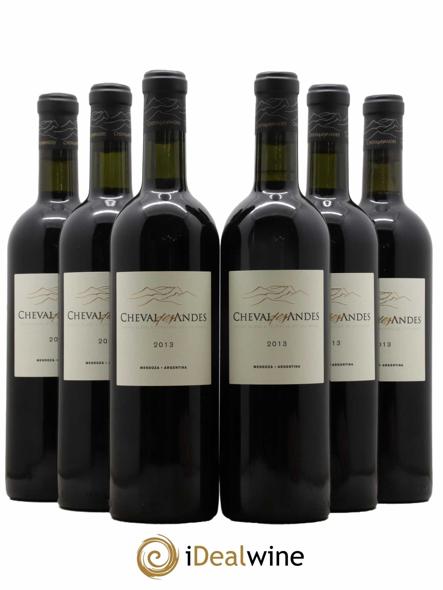 Mendoza Mendoza Cheval Des Andes 2013 - Lot de 6 bouteilles - 0