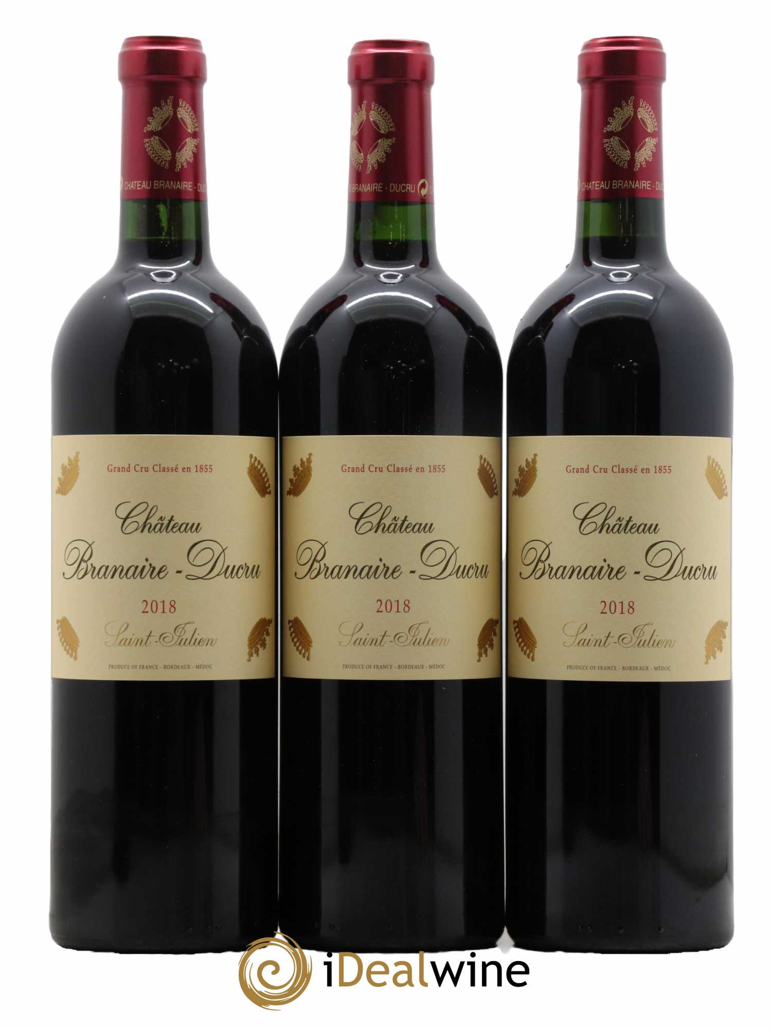 Château Branaire Ducru 4ème Grand Cru Classé 2018 - Lot de 6 bouteilles - 2