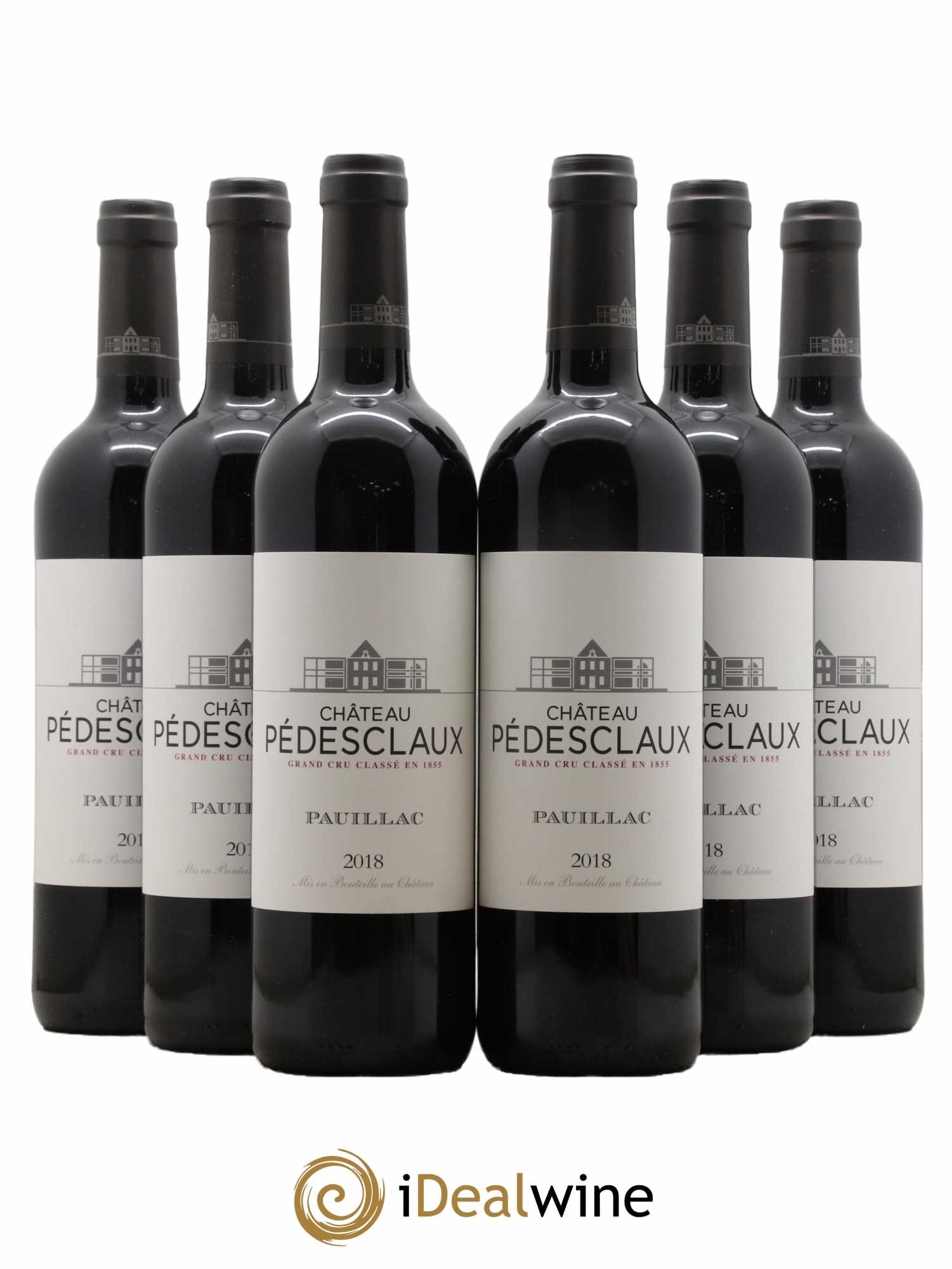 Château Pedesclaux 5ème Grand Cru Classé 2018 - Lot de 6 bouteilles - 0