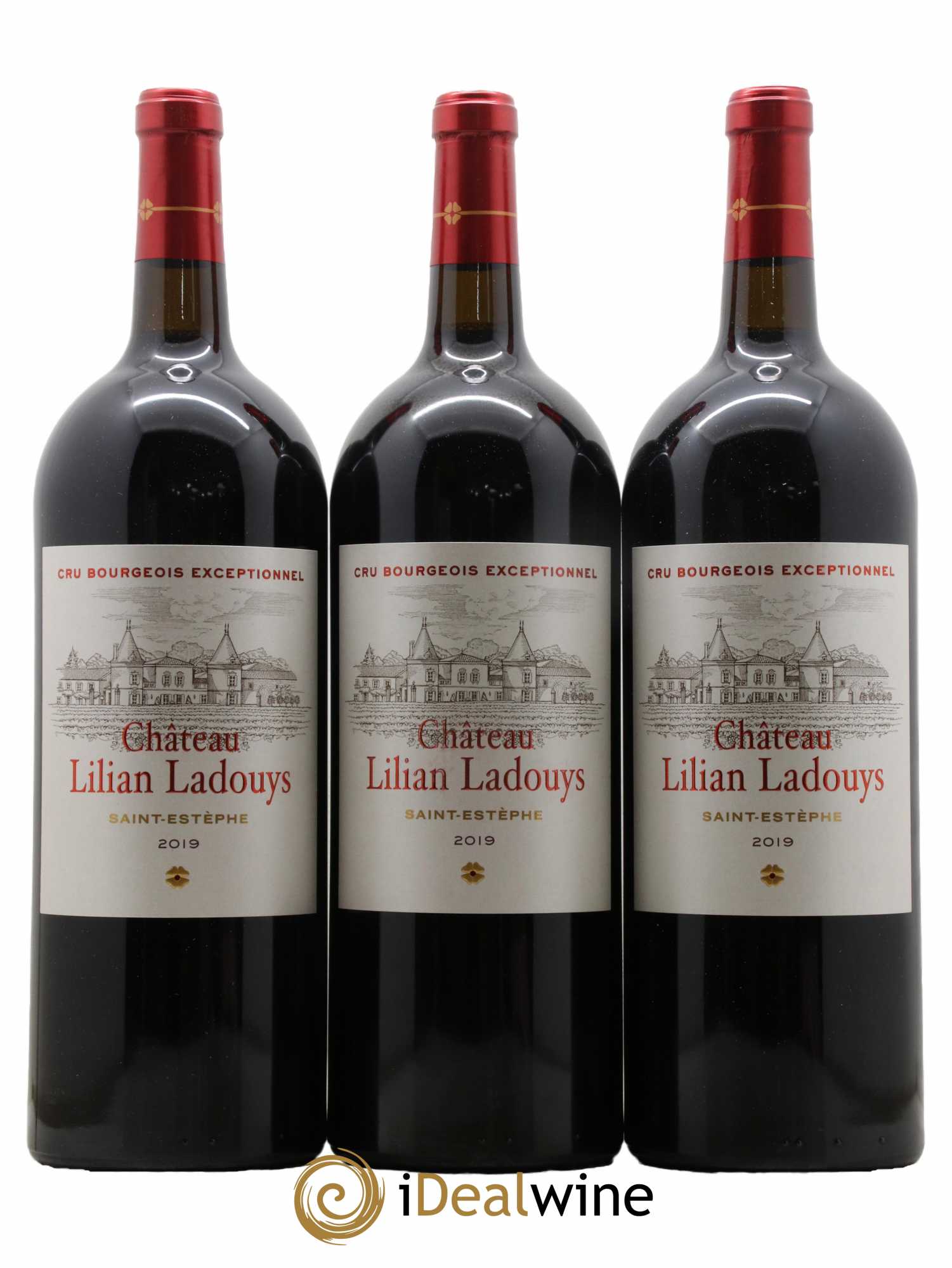 Château Lilian Ladouys Cru Bourgeois 2019 - Lot de 3 magnums - 0
