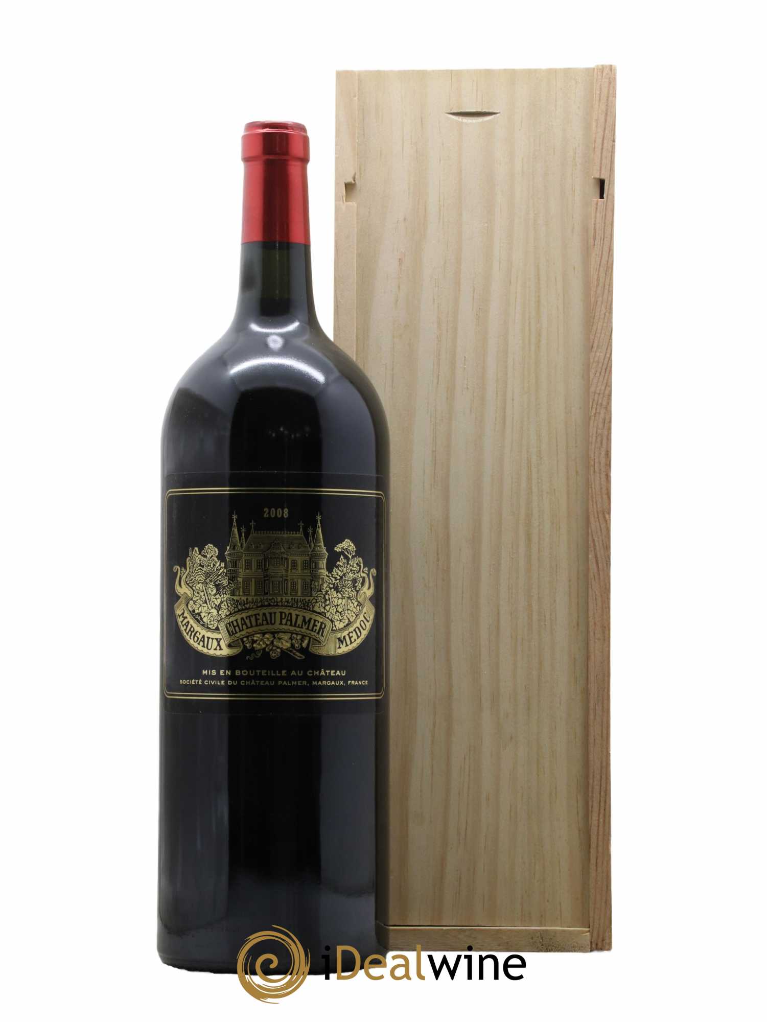 Château Palmer 3ème Grand Cru Classé 2008 - Lot de 1 magnum - 0