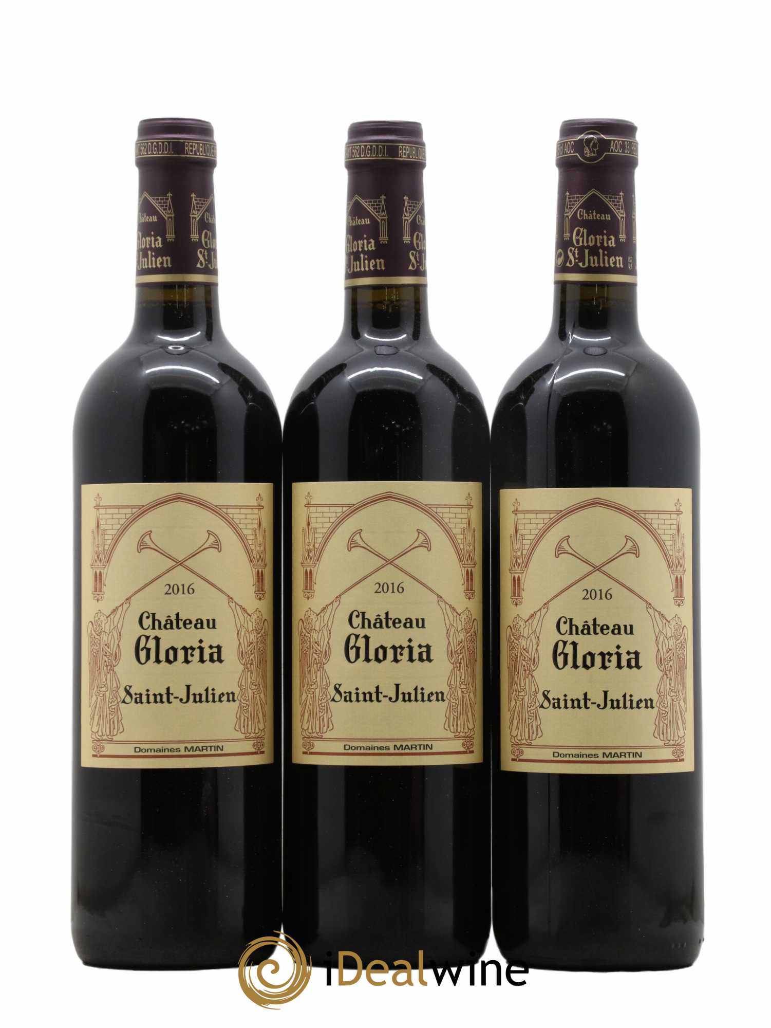 Château Gloria 2016 - Lot de 6 bouteilles - 1