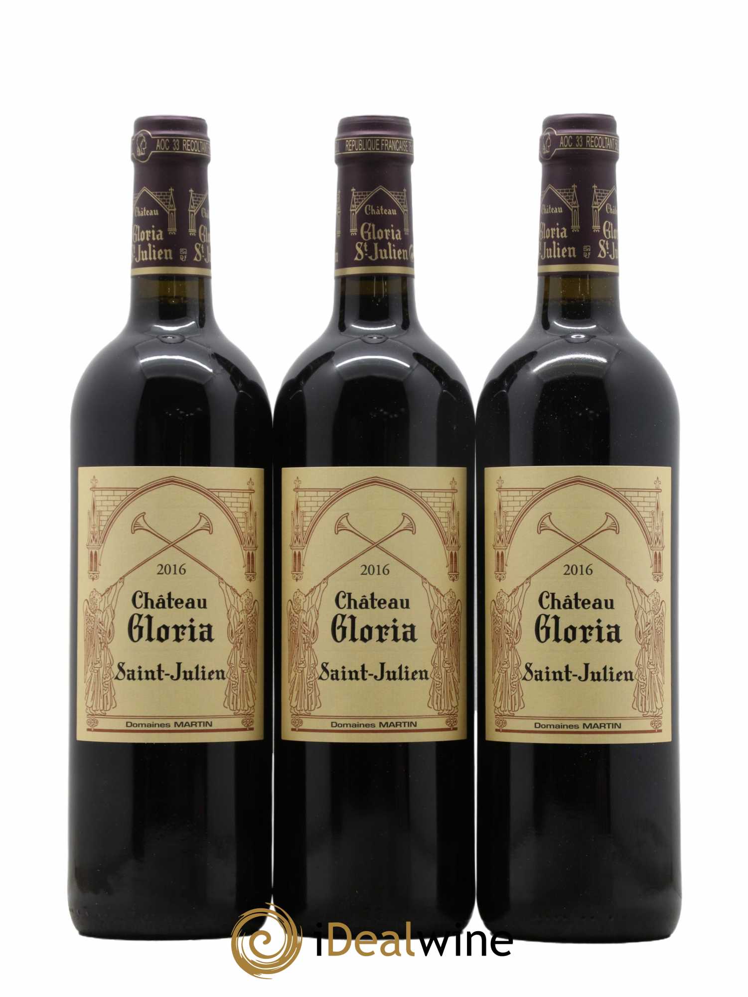 Château Gloria 2016 - Lot de 6 bouteilles - 2