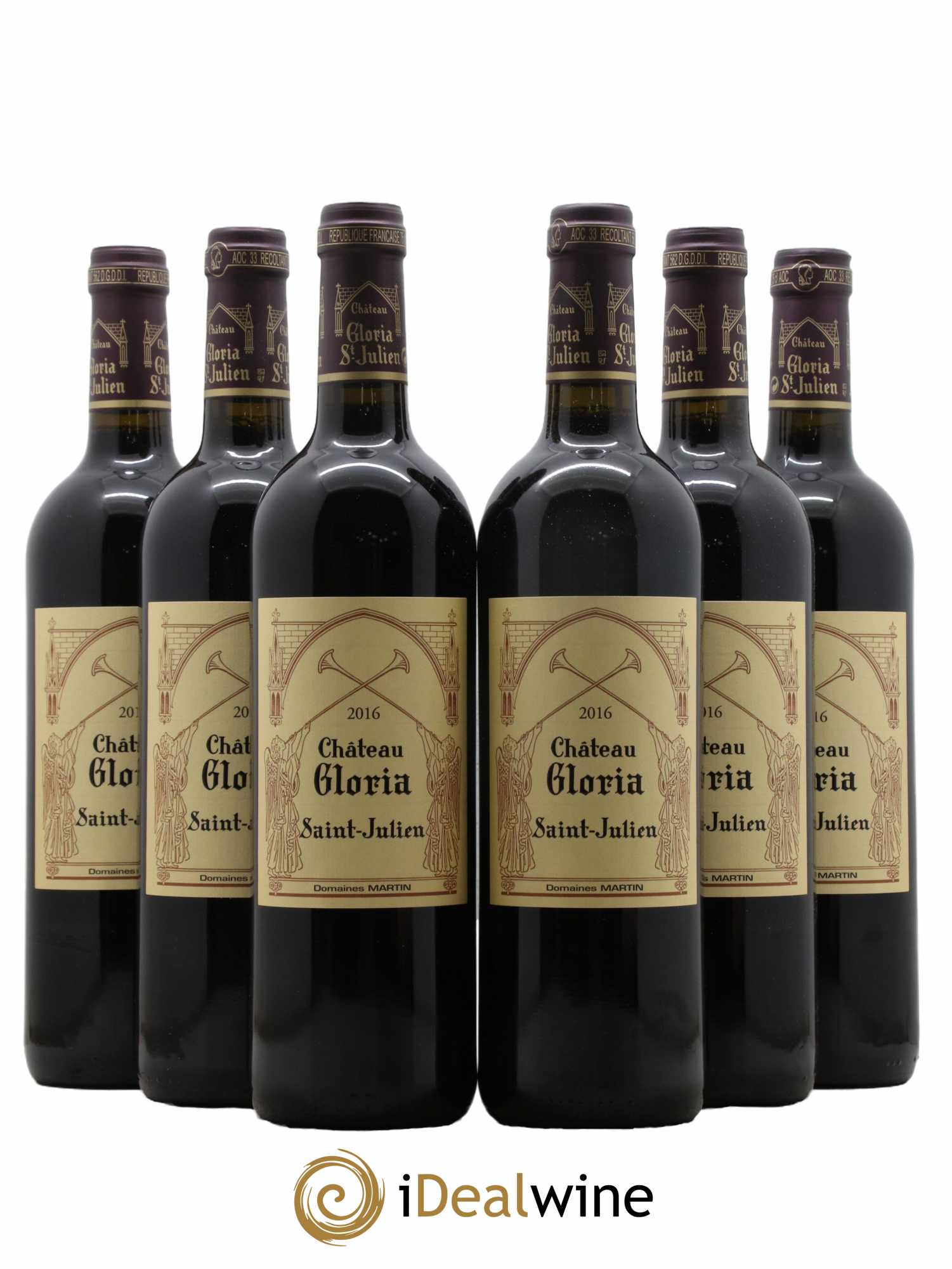 Château Gloria 2016 - Lot de 6 bouteilles - 0