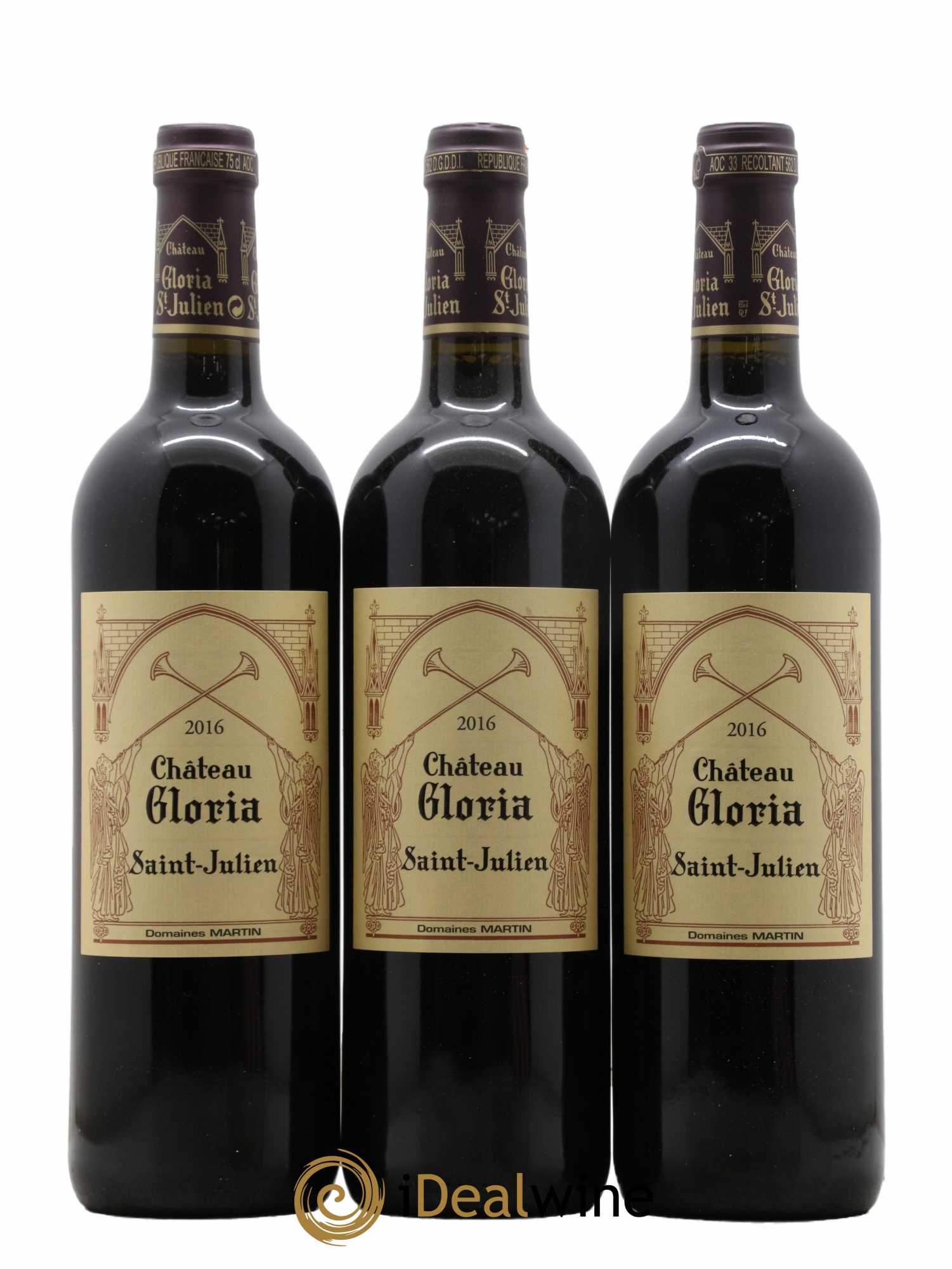 Château Gloria 2016 - Lot de 6 bouteilles - 1