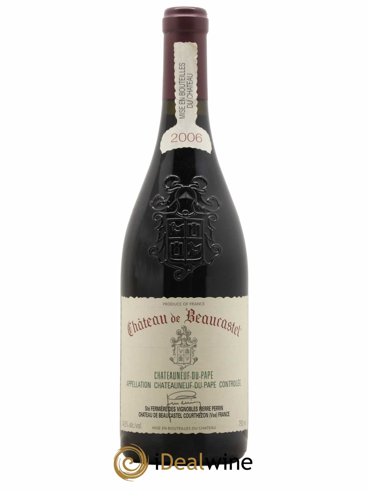 Châteauneuf-du-Pape Château de Beaucastel Famille Perrin 2006 - Lot de 1 bouteille - 0