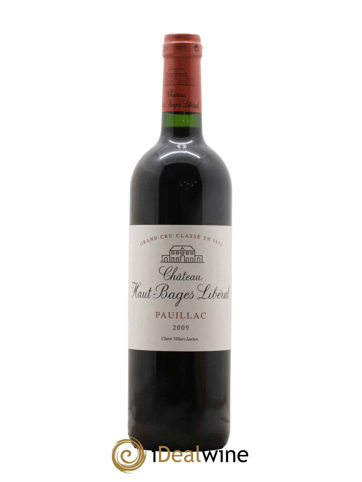 Château Haut Bages Libéral 5ème Grand Cru Classé 2009 - Lot de 1 bouteille - 0