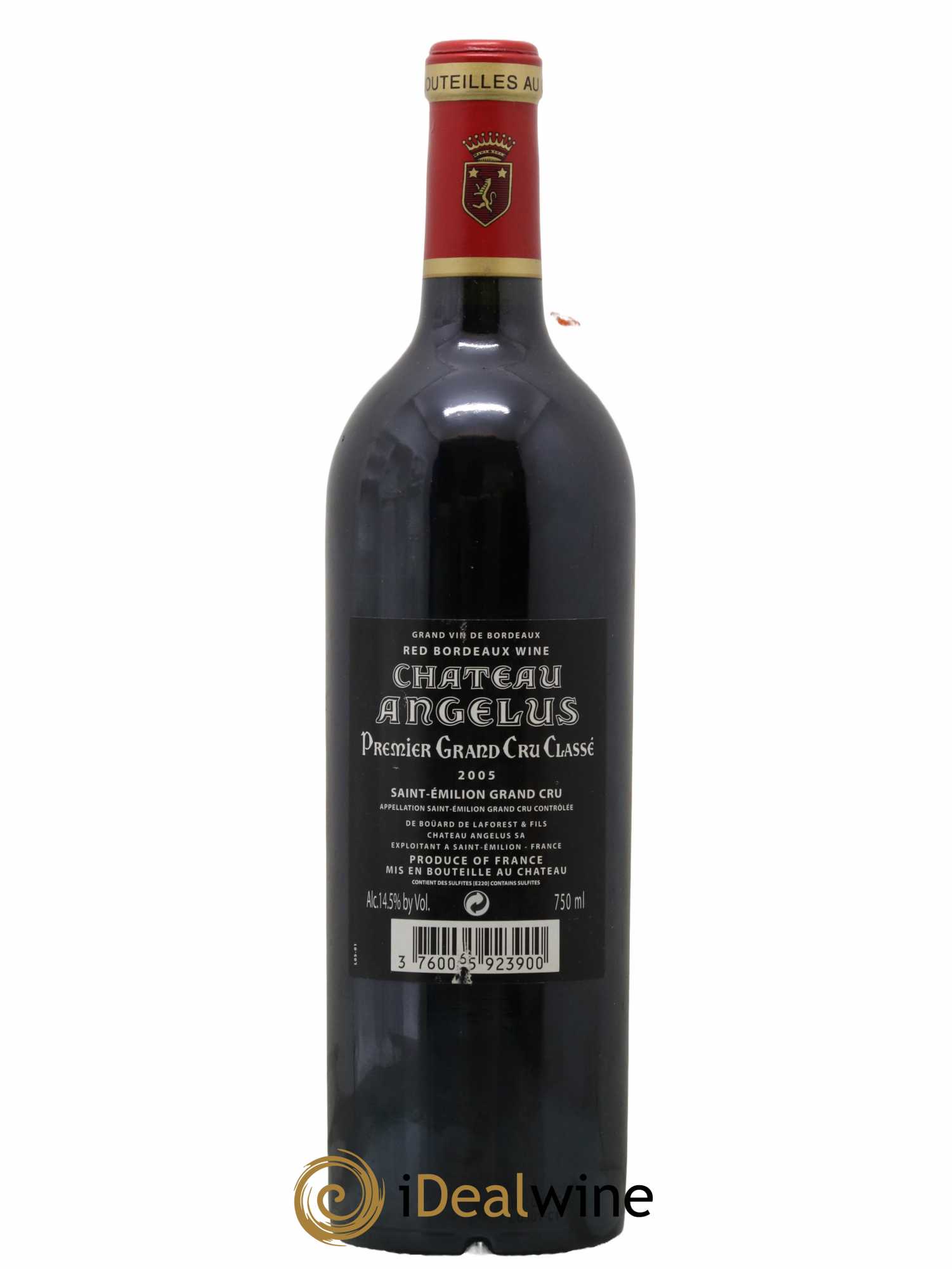 Château Angélus 1er Grand Cru Classé A 2005 - Lot de 1 bouteille - 1