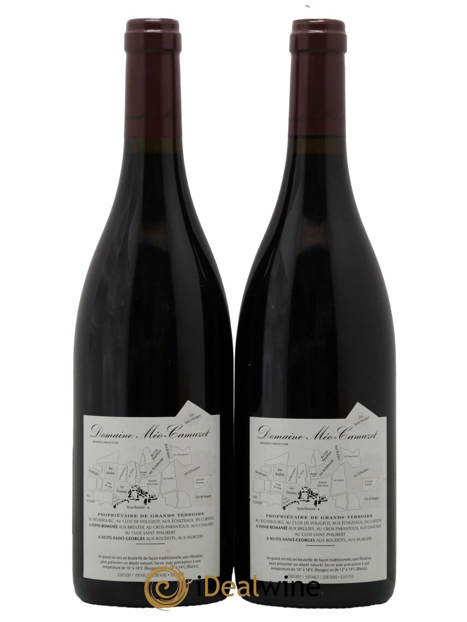 Corton Grand Cru Clos Rognet Méo-Camuzet (Domaine) 2013 - Lot de 2 bouteilles - 1