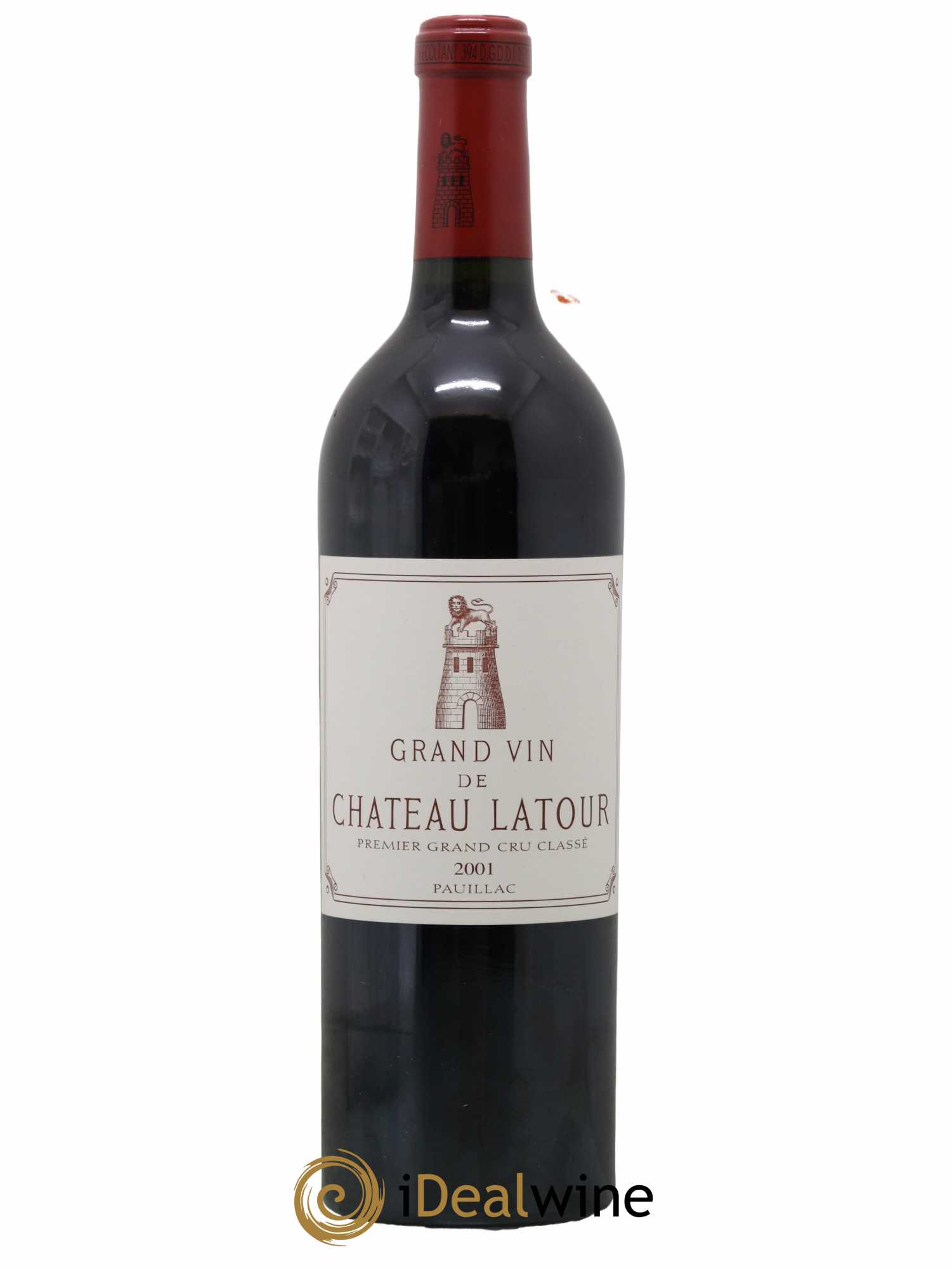 Château Latour 1er Grand Cru Classé 2001 - Lot de 1 bouteille - 0
