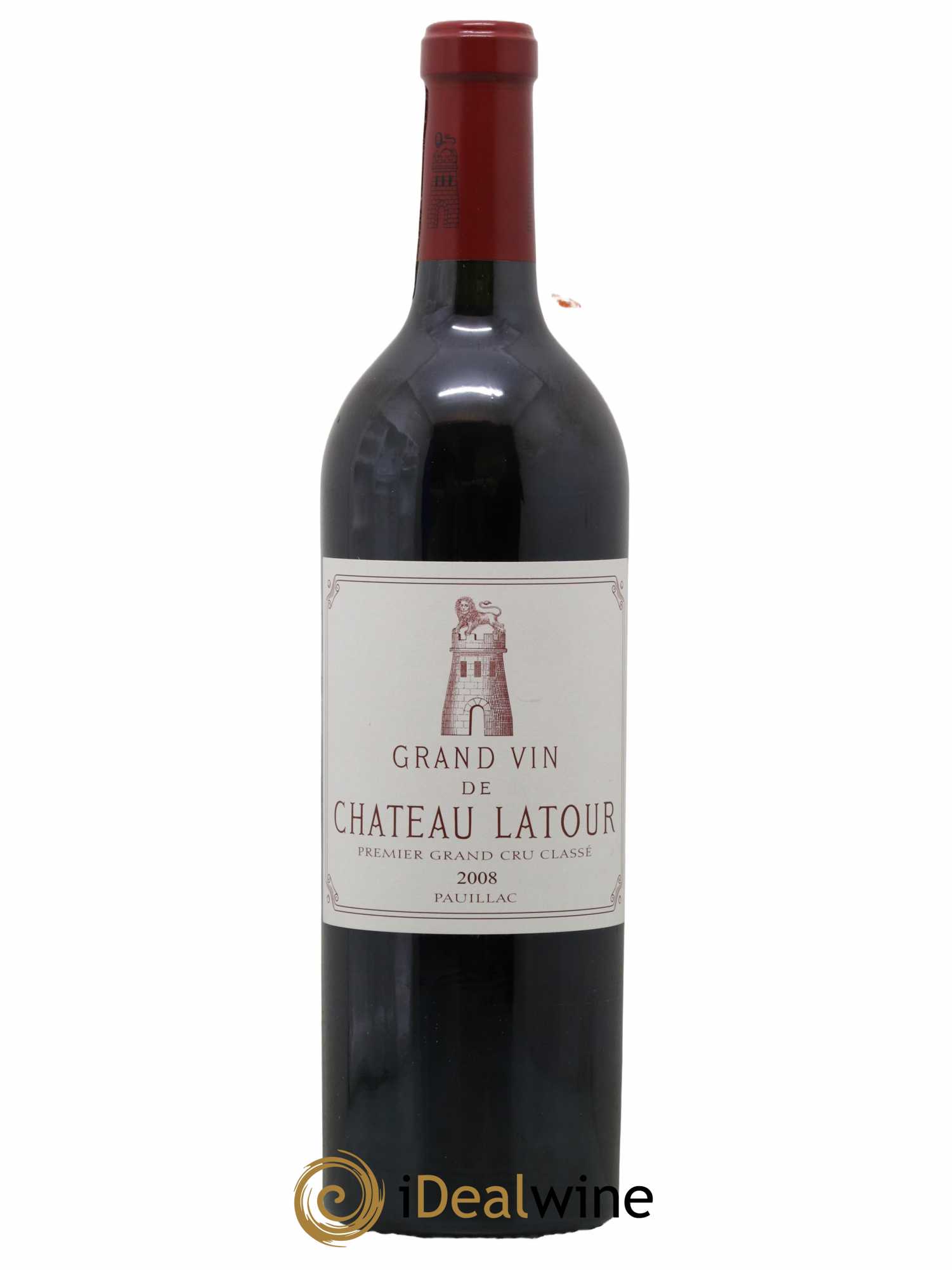 Château Latour 1er Grand Cru Classé 2008 - Lot de 1 bouteille - 0