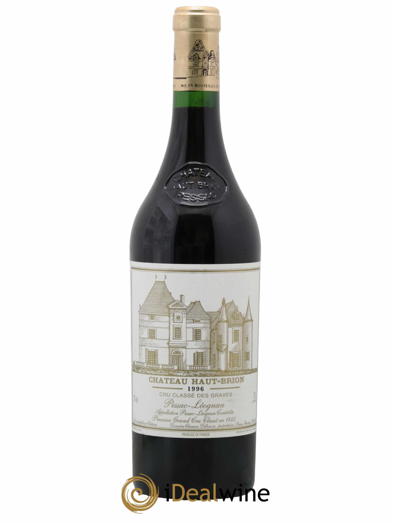 Château Haut Brion 1er Grand Cru Classé 1996 - Lot de 1 bouteille - 0