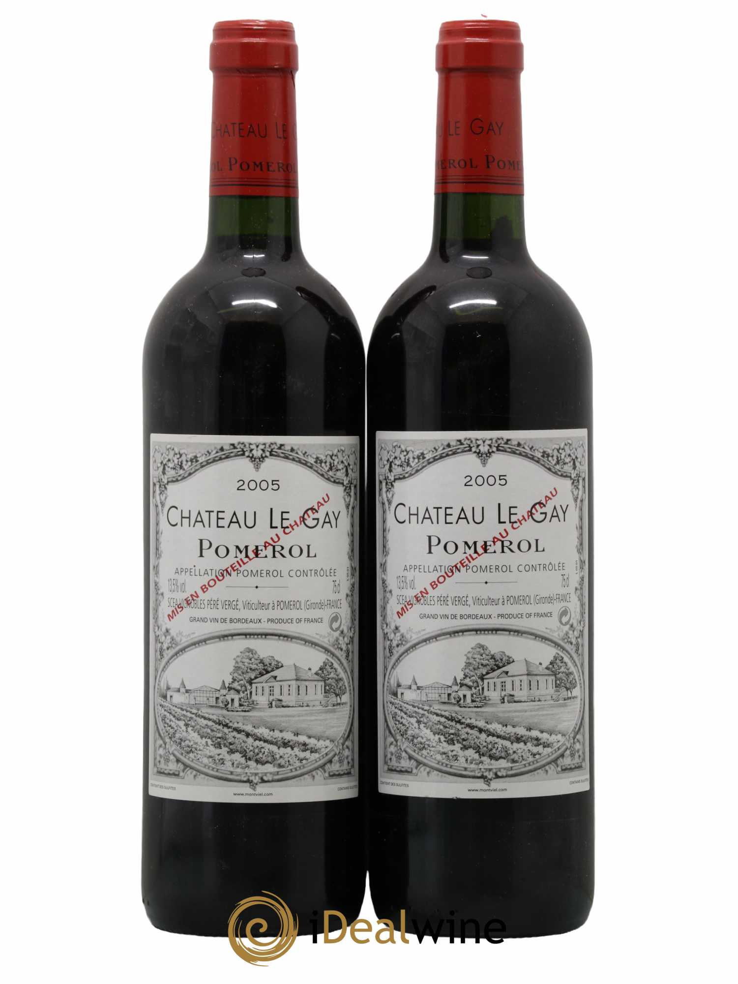Château Le Gay 2005 - Lot de 2 bouteilles - 0