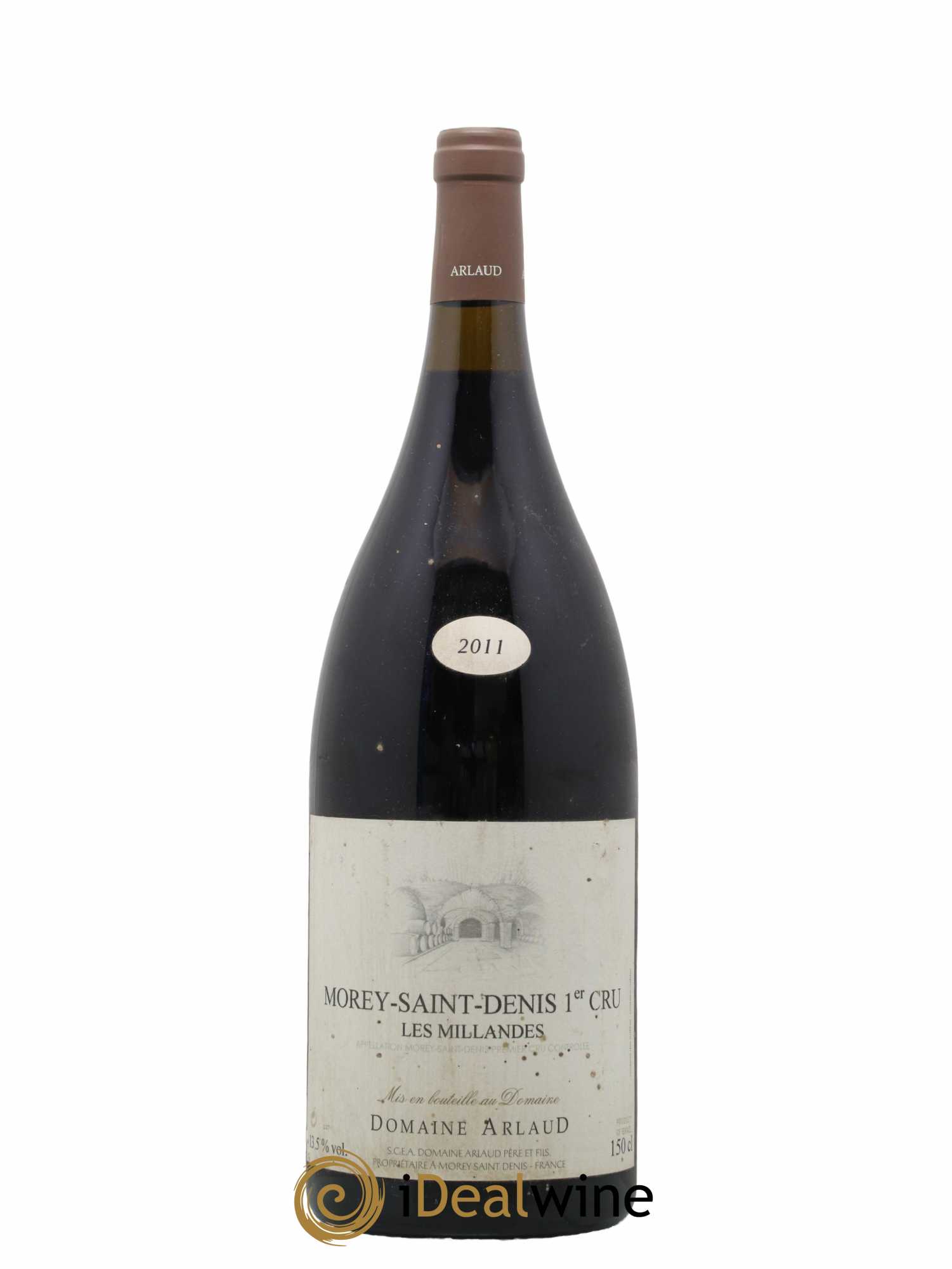 Morey-Saint-Denis 1er Cru Les Millandes Arlaud 2011 - Lot de 1 magnum - 0