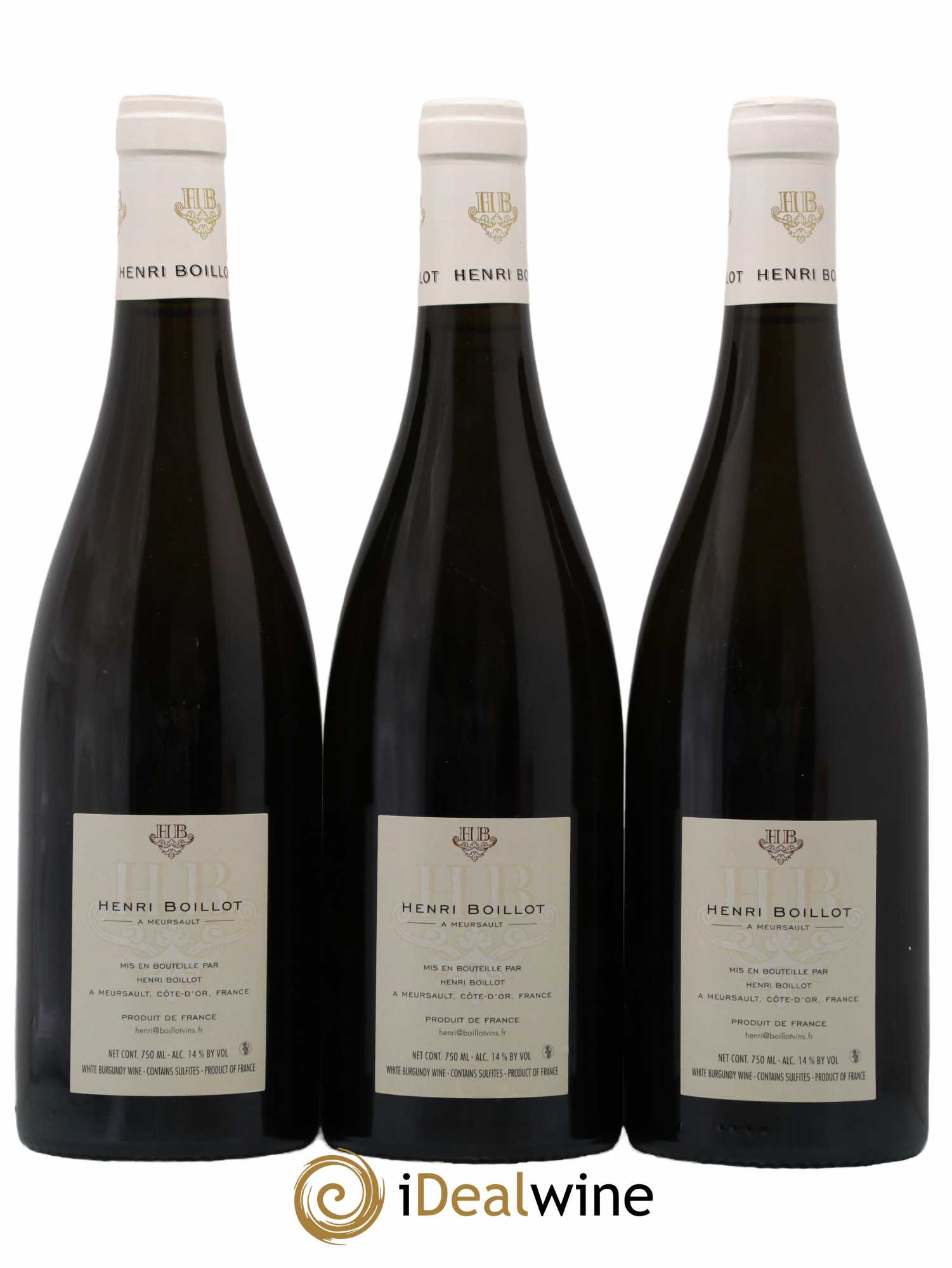 Criots-Bâtard-Montrachet Grand Cru Henri Boillot (Domaine) 2010 - Lot de 3 bouteilles - 1
