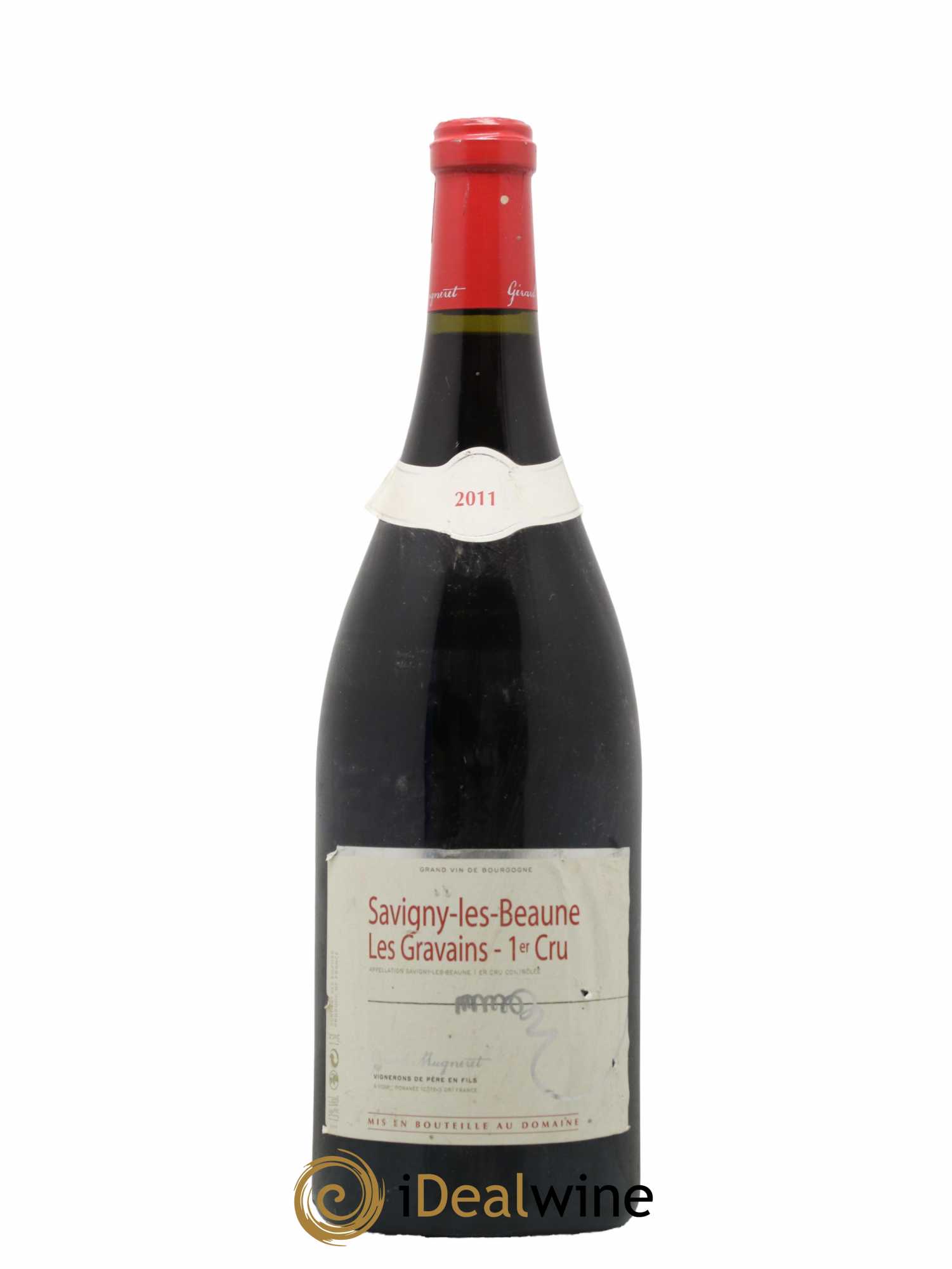 Savigny-lès-Beaune 1er Cru Les Gravains Gerard Mugneret 2011 - Lot de 1 magnum - 0