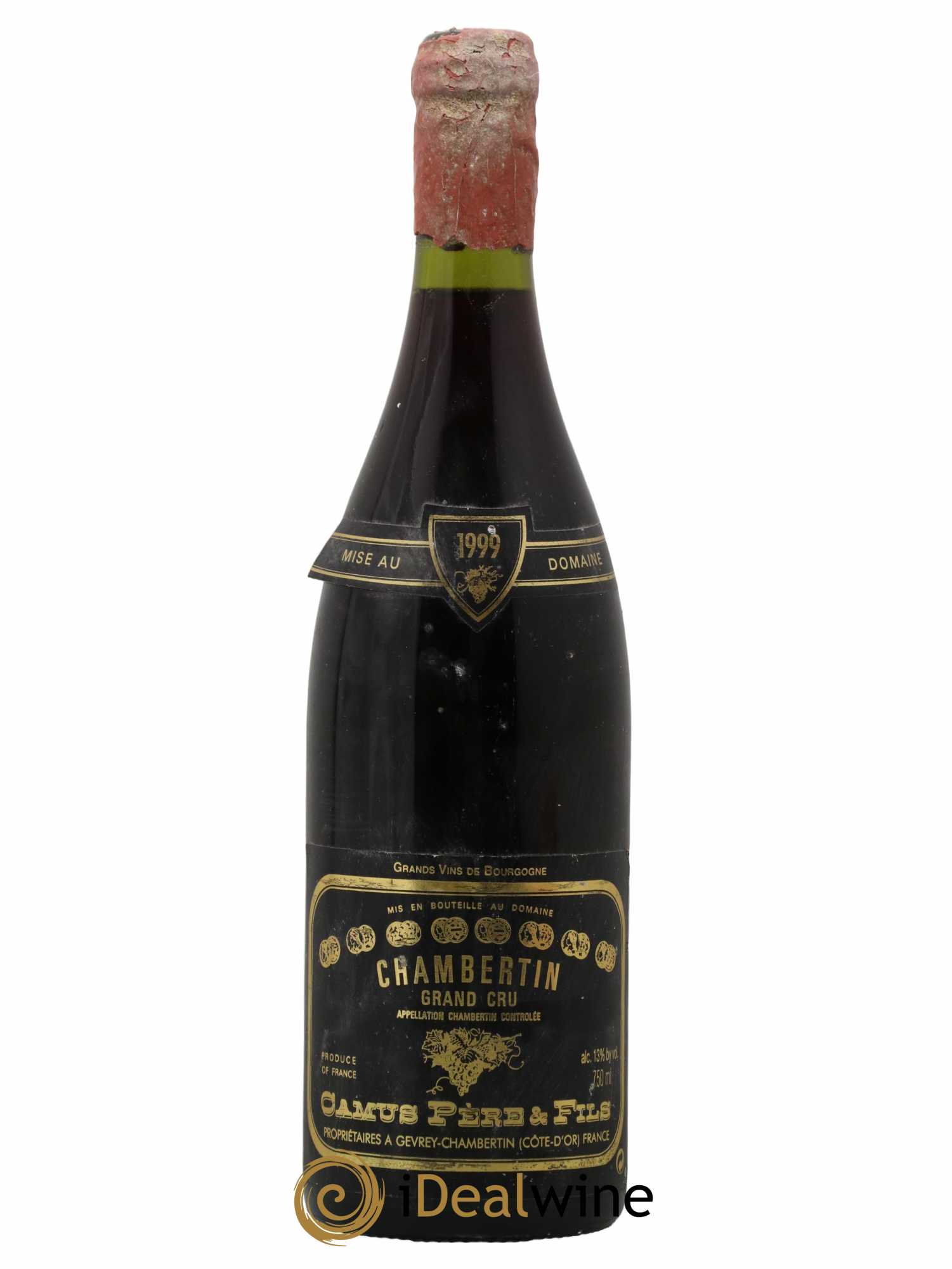 Chambertin Grand Cru Camus Père et Fils (Domaine) 1999 - Lot de 1 bouteille - 0
