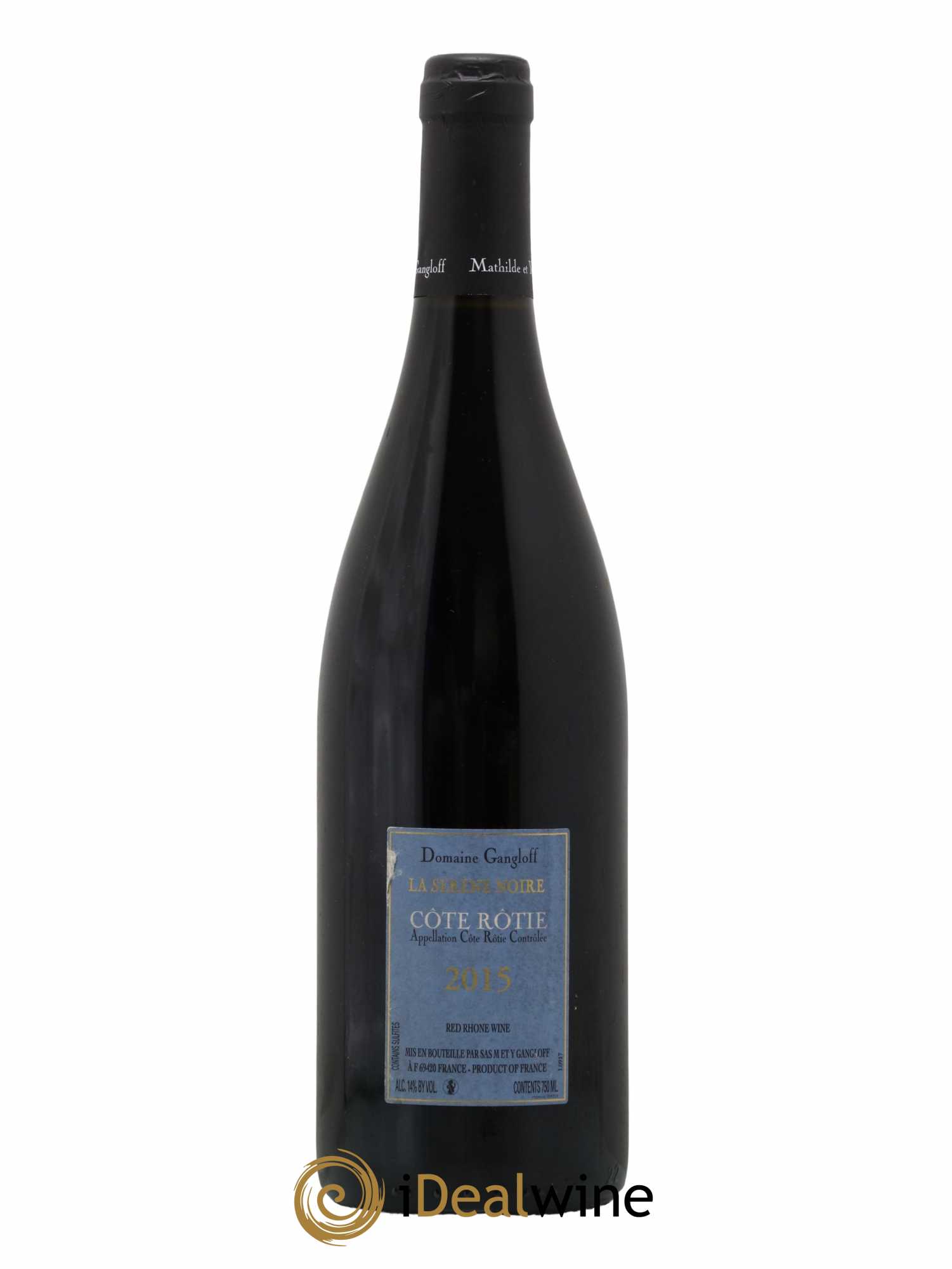 Côte-Rôtie La Sereine Noire Gangloff (Domaine) 2015 - Posten von 1 Flasche - 1
