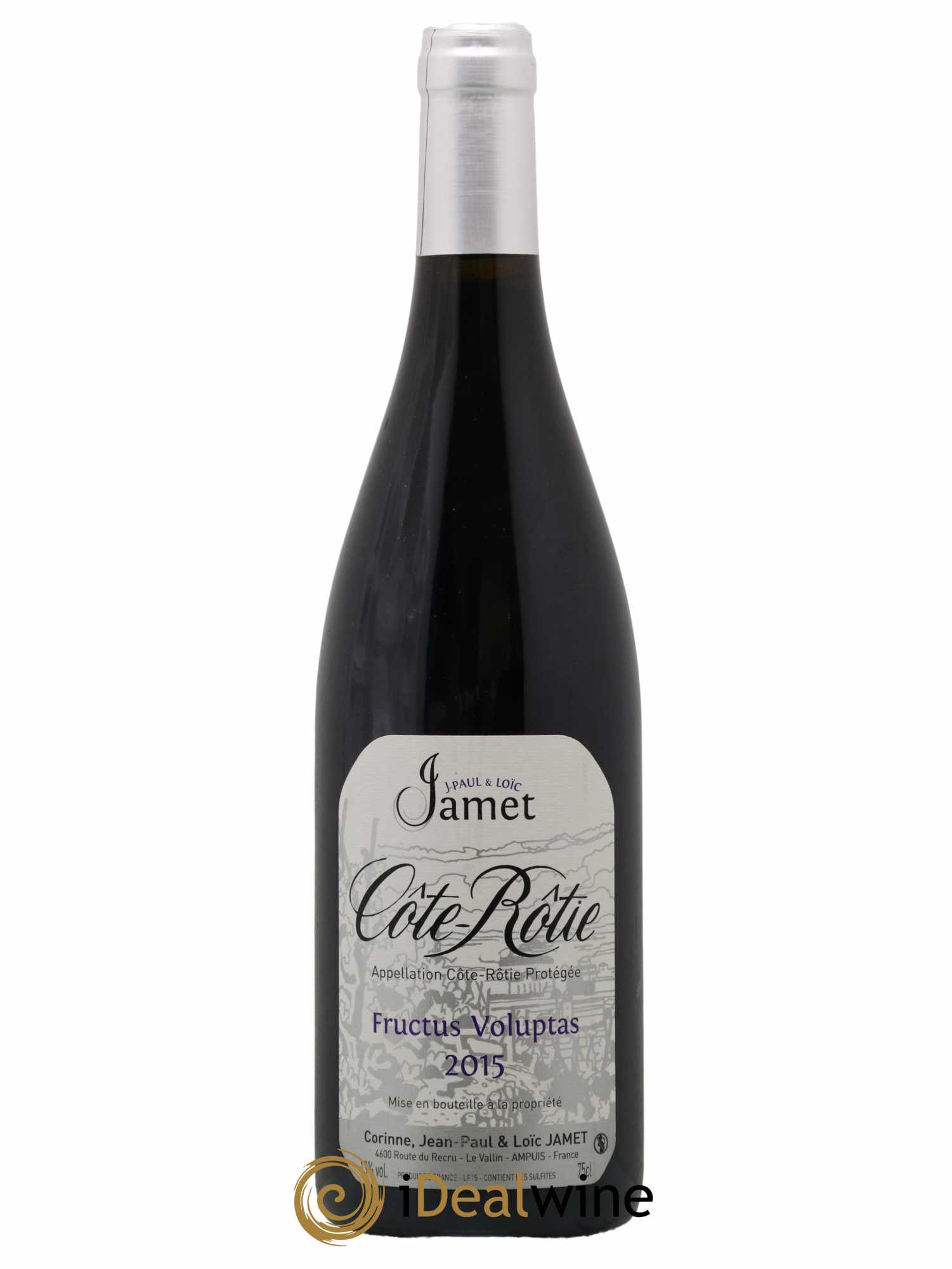 Côte-Rôtie Fructus Voluptas Jamet (Domaine) 2015 - Lot de 1 bouteille - 0