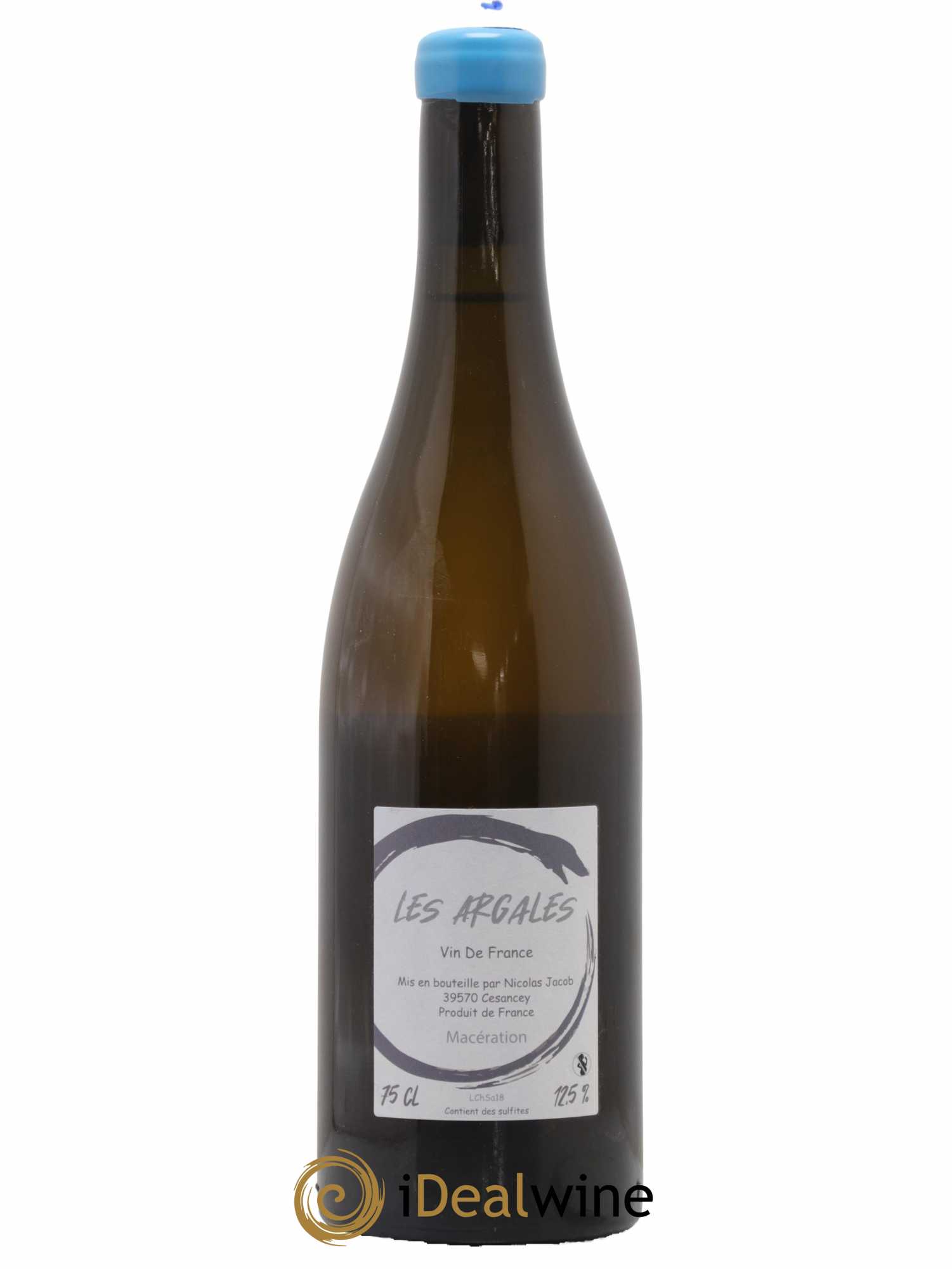Vin de France Les Argales Nicolas Jacob 2018 - Lot de 1 bouteille - 1