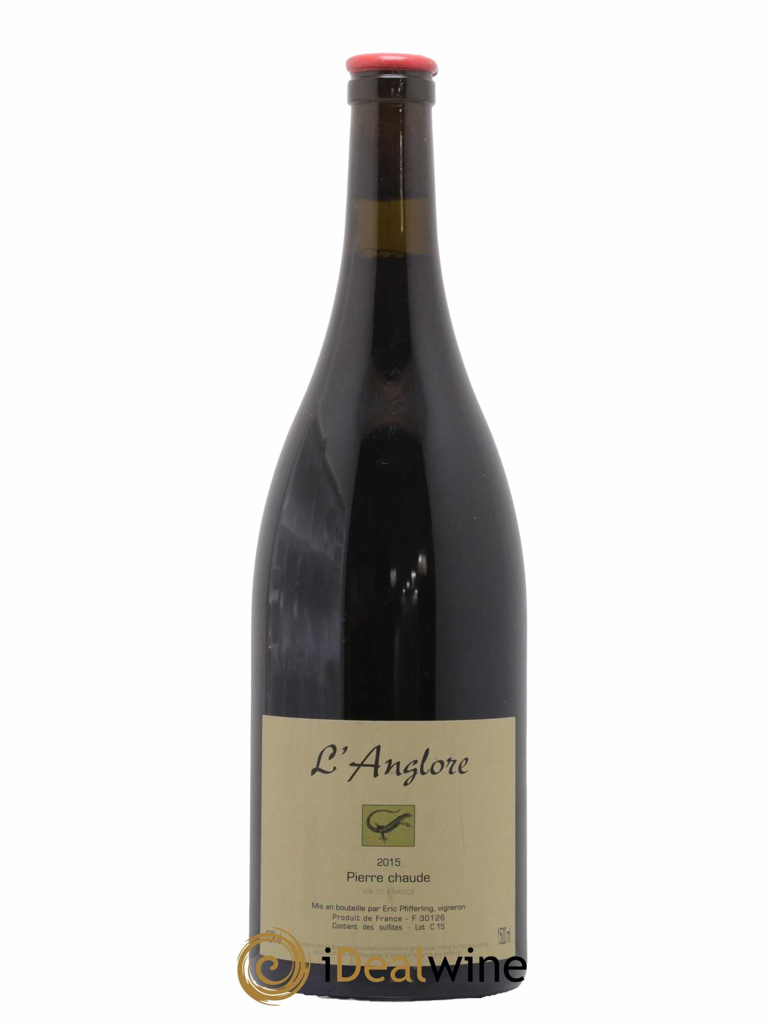 Vin de France Pierre chaude L'Anglore 2015 - Lot de 1 magnum - 0