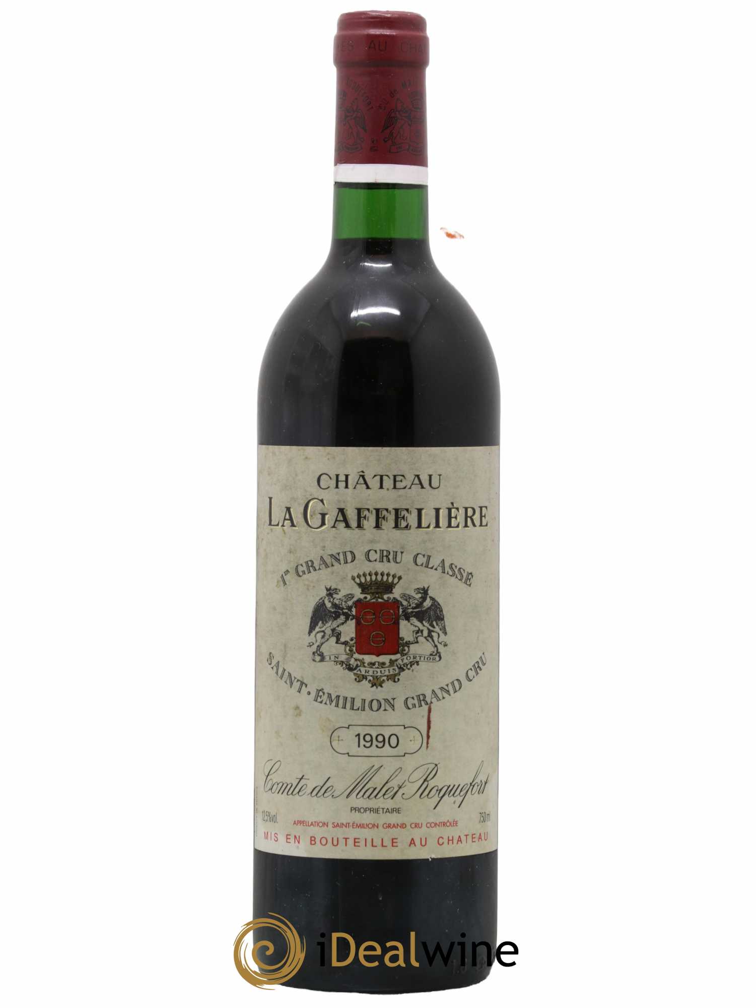 Château la Gaffelière 1er Grand Cru Classé B 1990 - Lot de 1 bouteille - 0