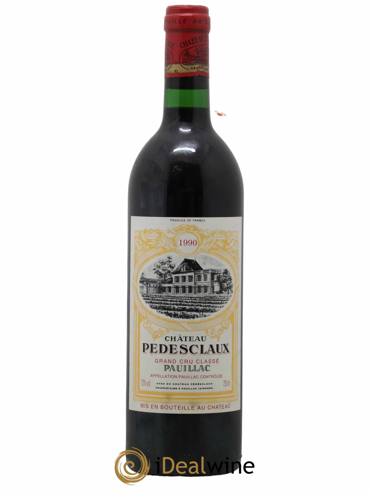 Château Pedesclaux 5ème Grand Cru Classé 1990 - Lot de 1 bouteille - 0