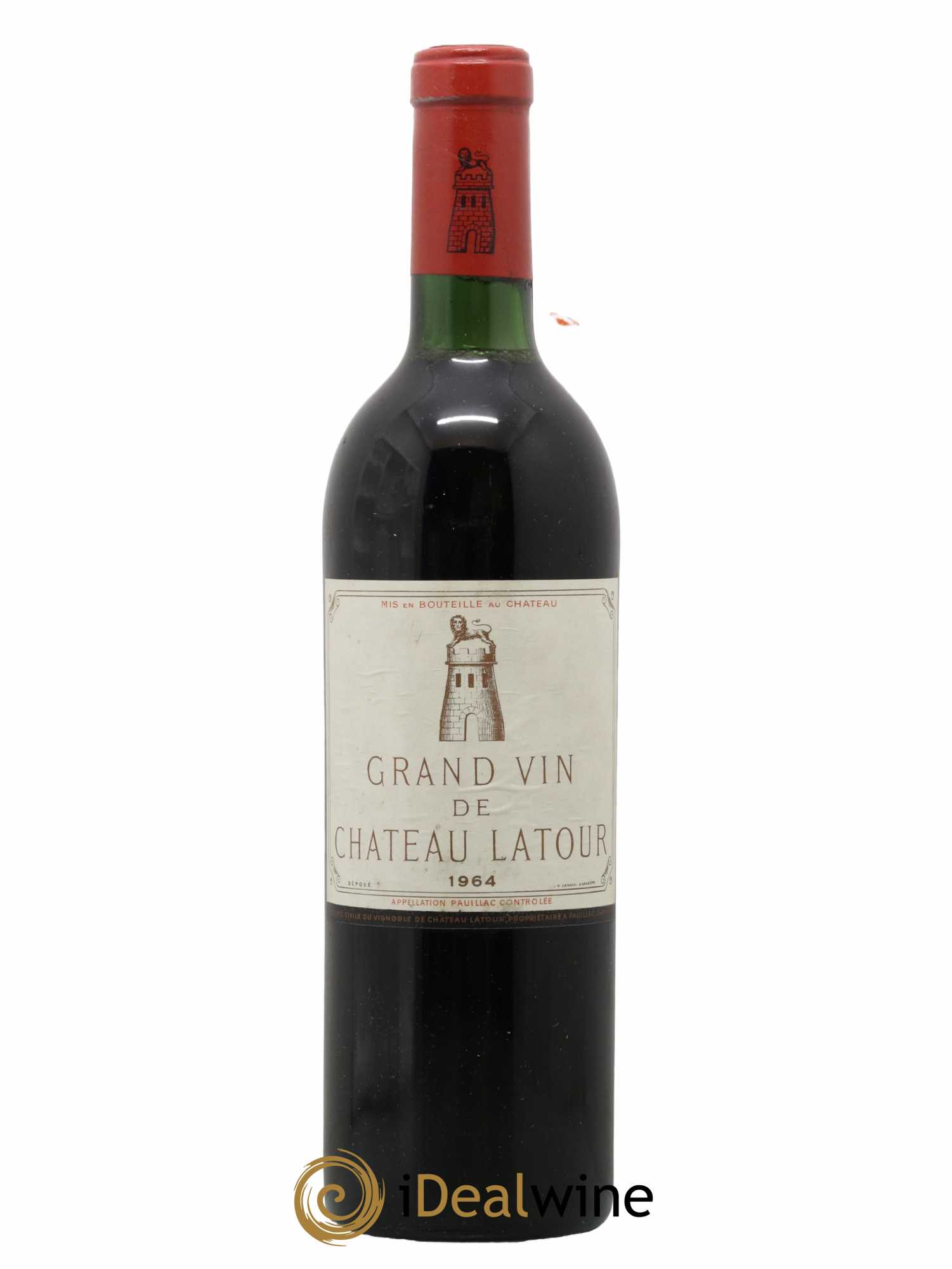 Château Latour 1er Grand Cru Classé 1964 - Lot de 1 bouteille - 0