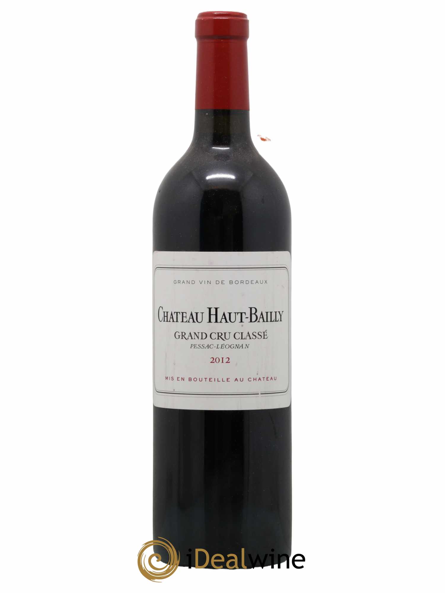 Château Haut-Bailly Cru Classé de Graves 2012 - Lot de 1 bouteille - 0