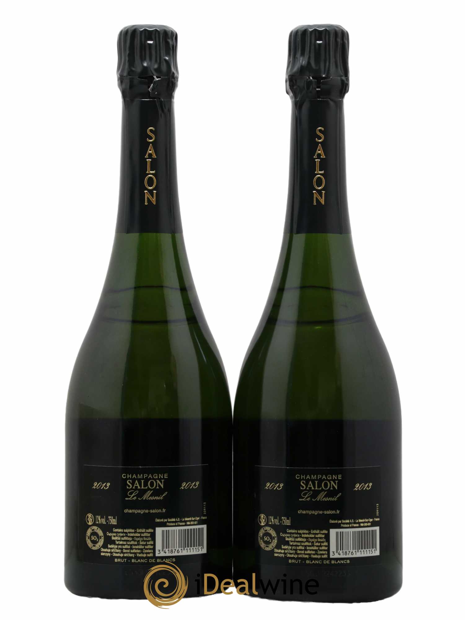 Cuvée S Salon 2013 - Lot de 2 bouteilles - 1