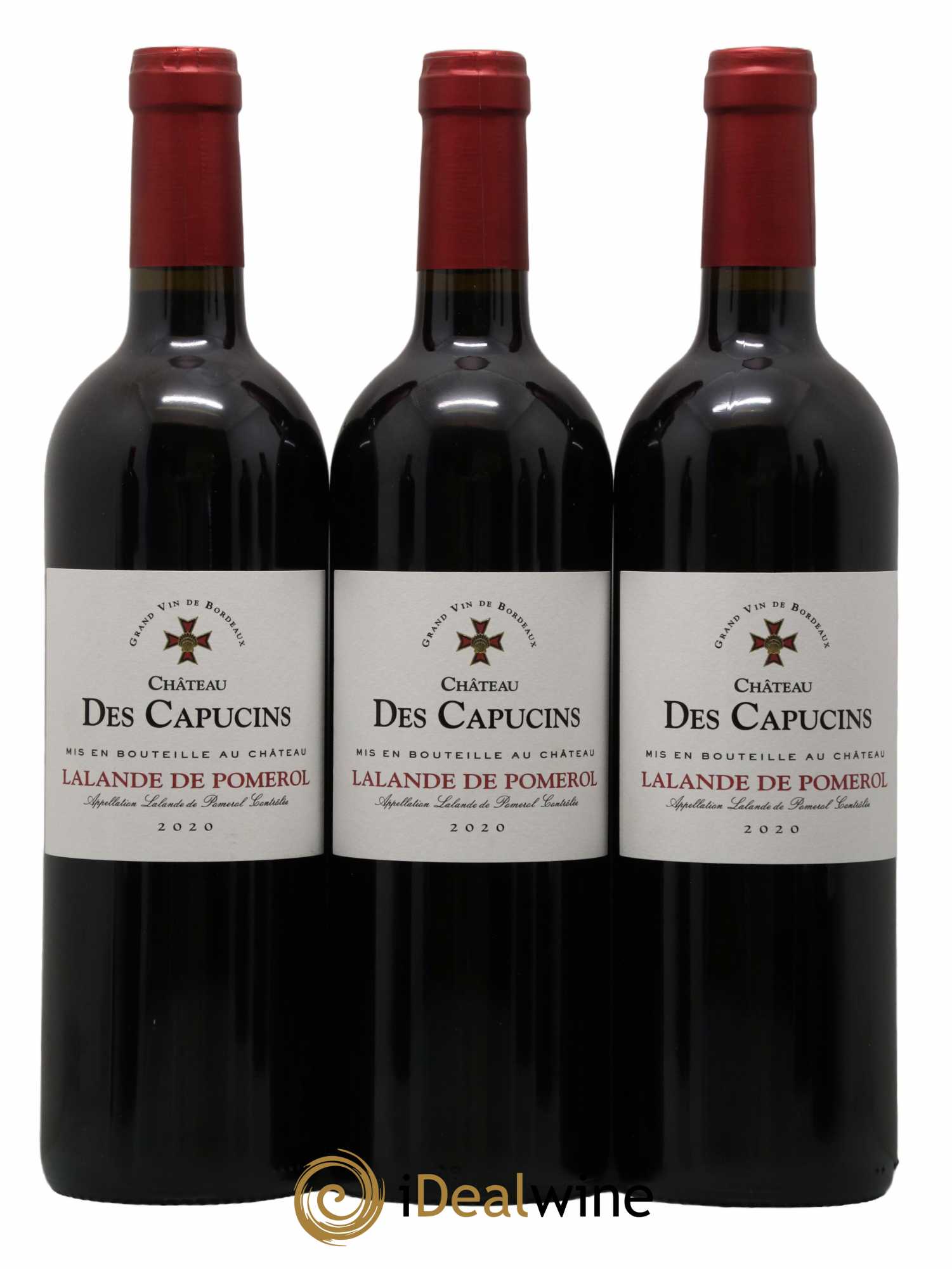 Lalande-de-Pomerol Chateau Des Capucins 2020 - Lot de 6 bouteilles - 2