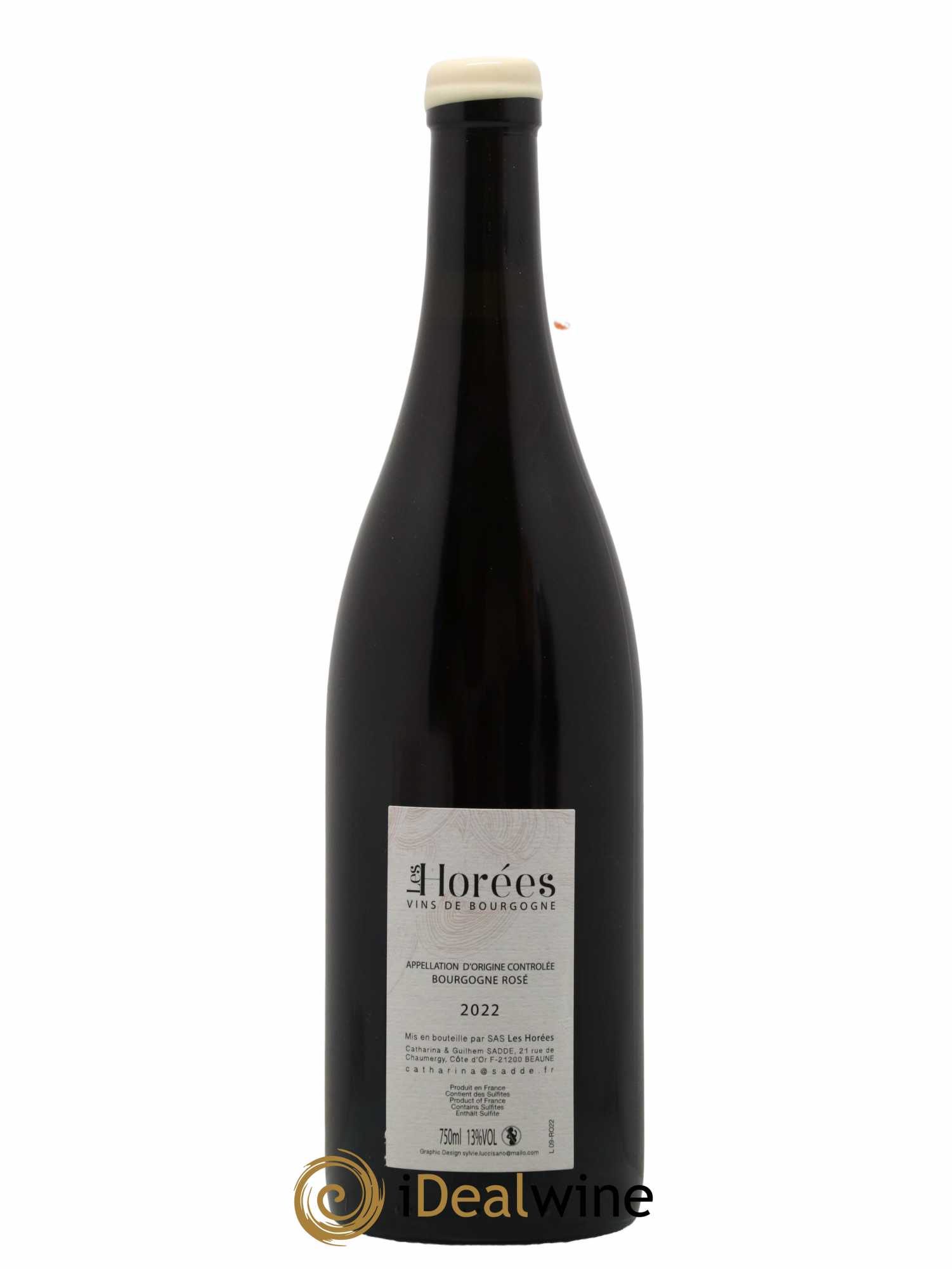 Bourgogne Rosé Bonheur Les Horées 2022 - Lot de 1 bouteille - 1