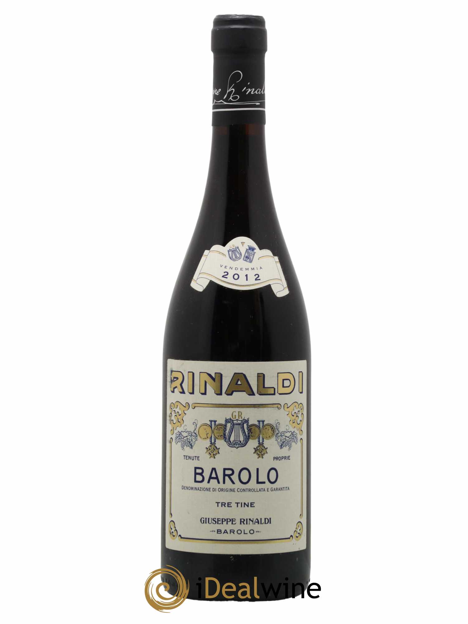 Barolo DOCG Tre Tine Giuseppe Rinaldi 2012 - Posten von 1 Flasche - 0