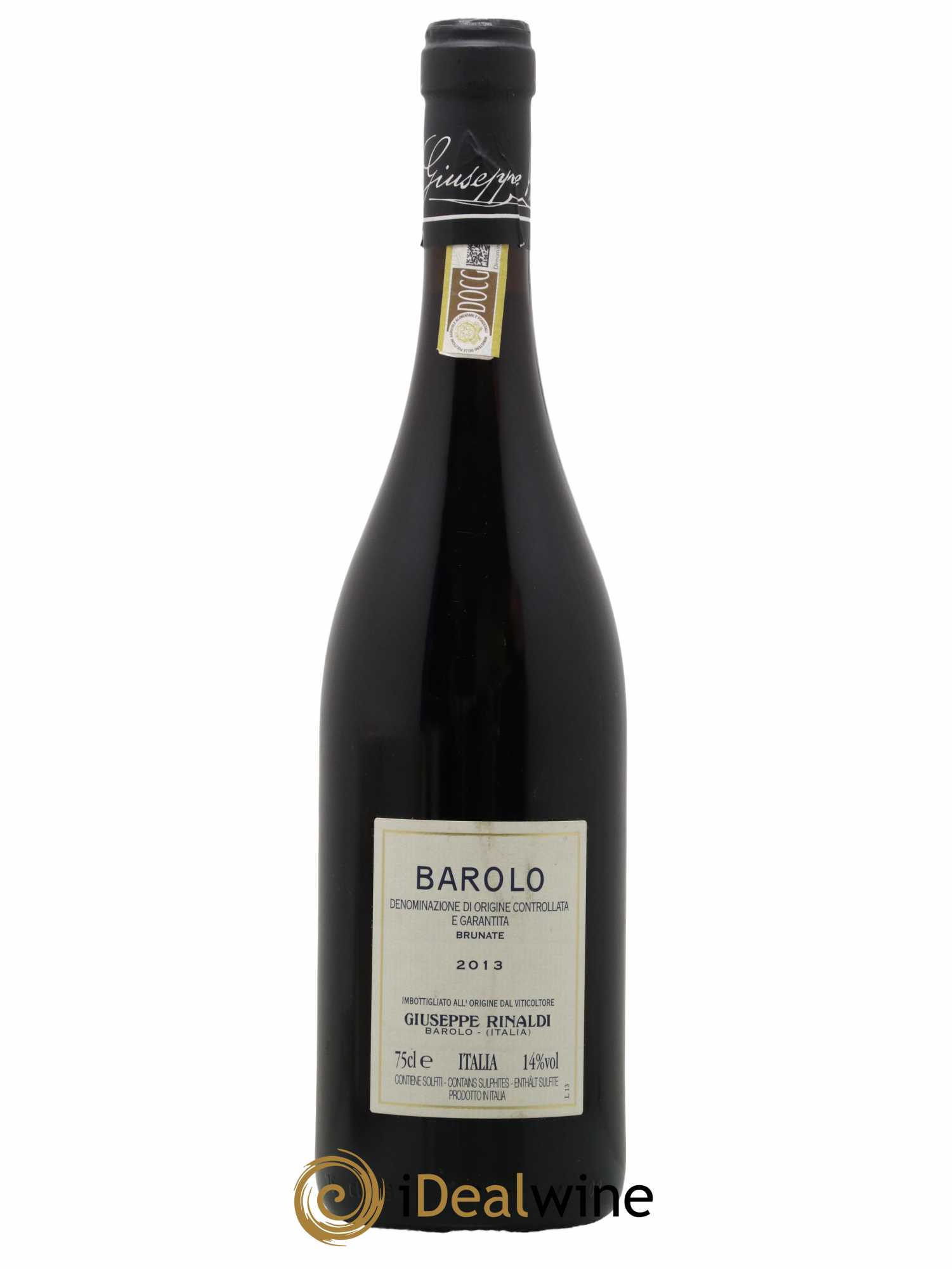 Barolo DOCG Brunate Giuseppe Rinaldi 2013 - Lotto di 1 bottiglia - 1